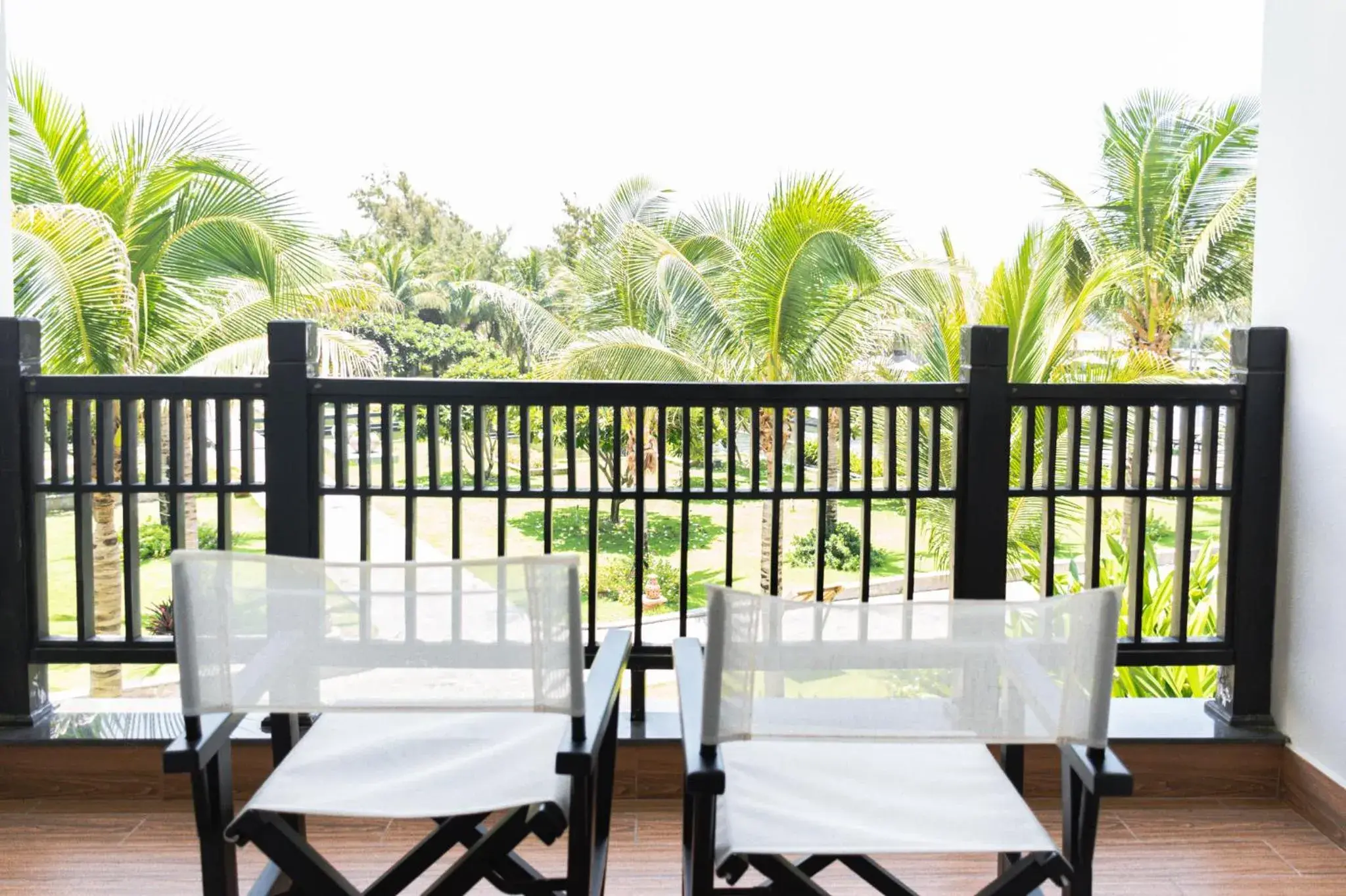 Garden view in Muine Bay Resort Garden view in Muine Bay Resort