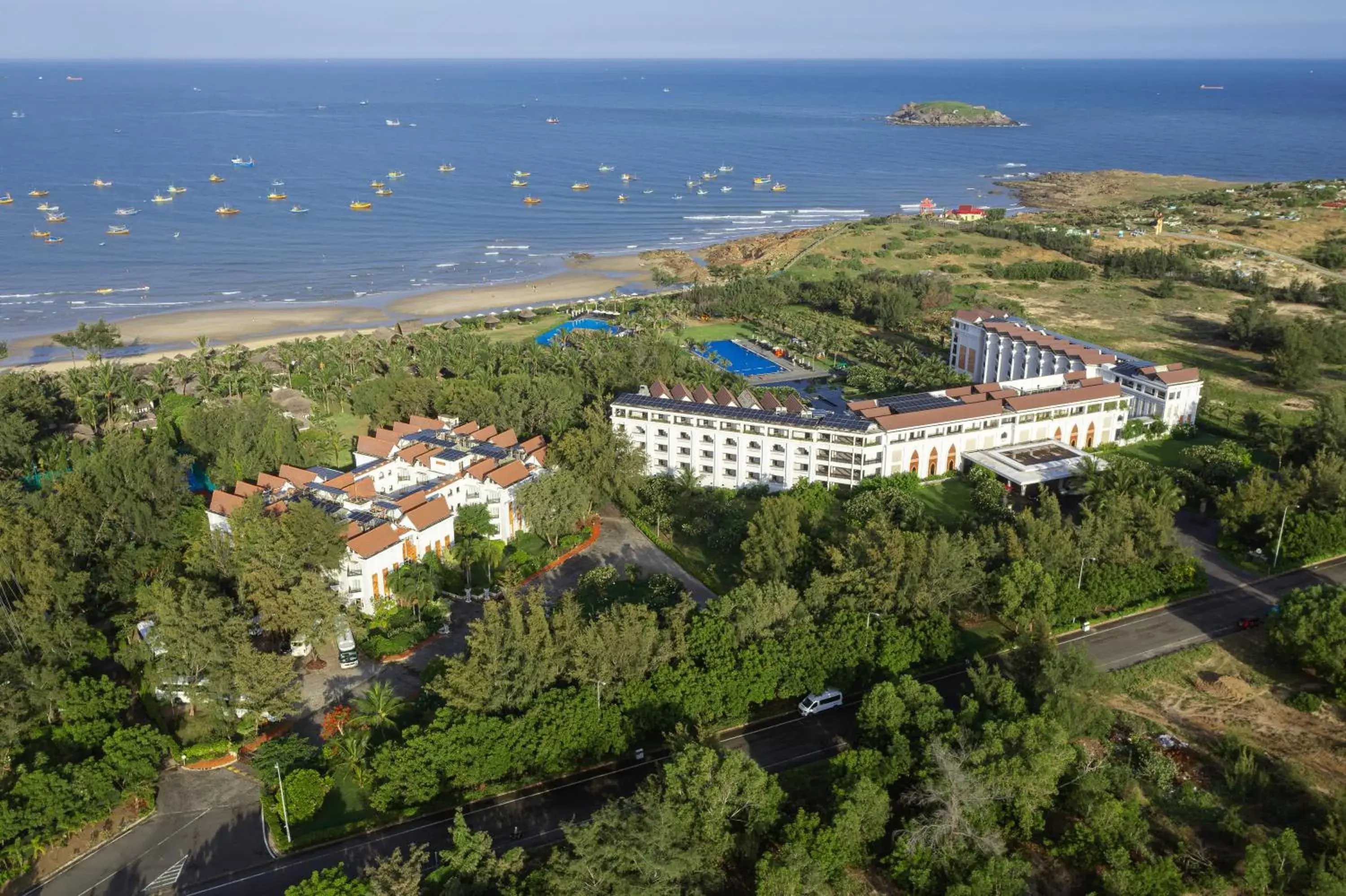 Bird's eye view in Muine Bay Resort Bird's eye view in Muine Bay Resort