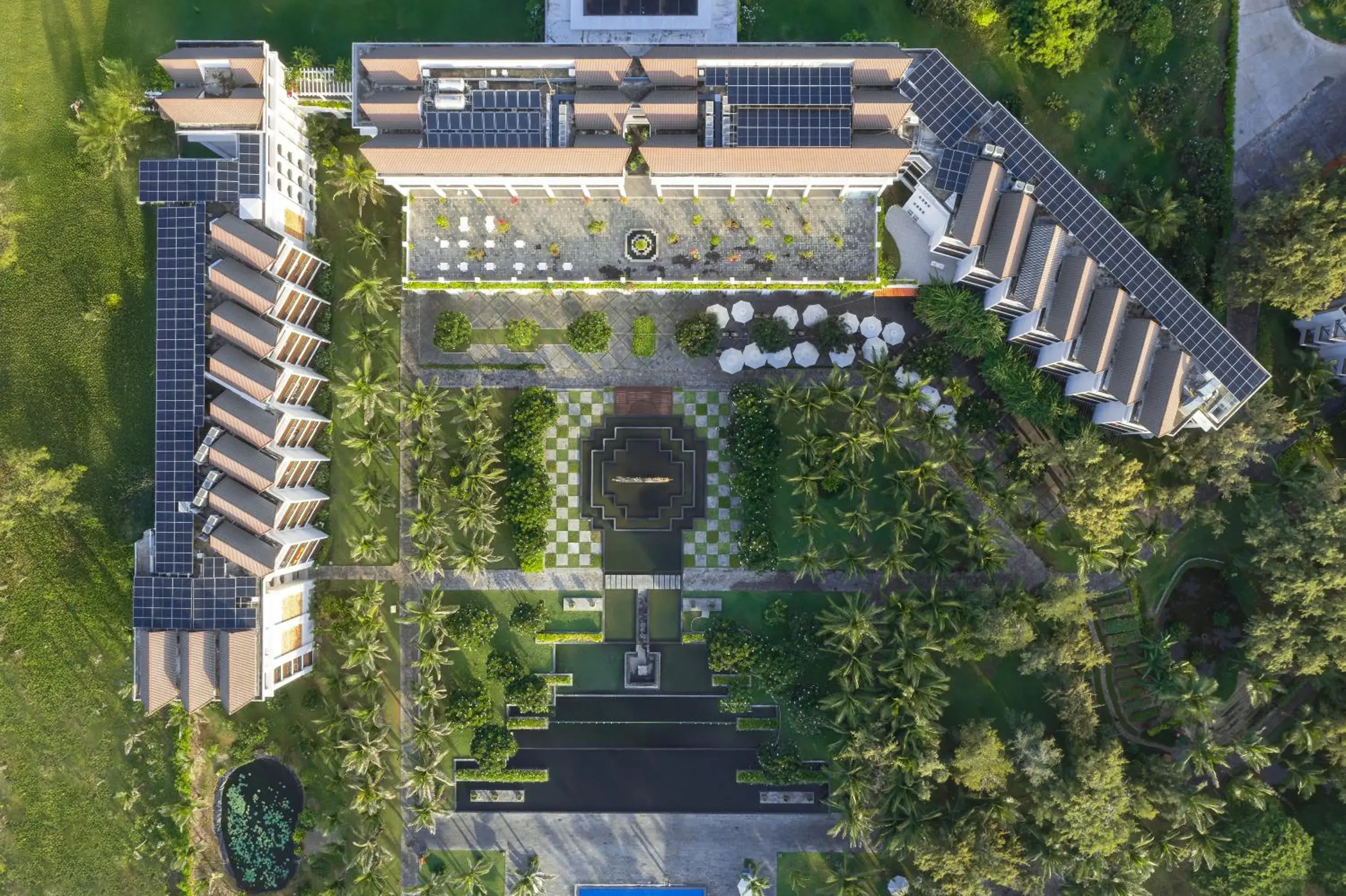 Bird's eye view in Muine Bay Resort Bird's eye view in Muine Bay Resort