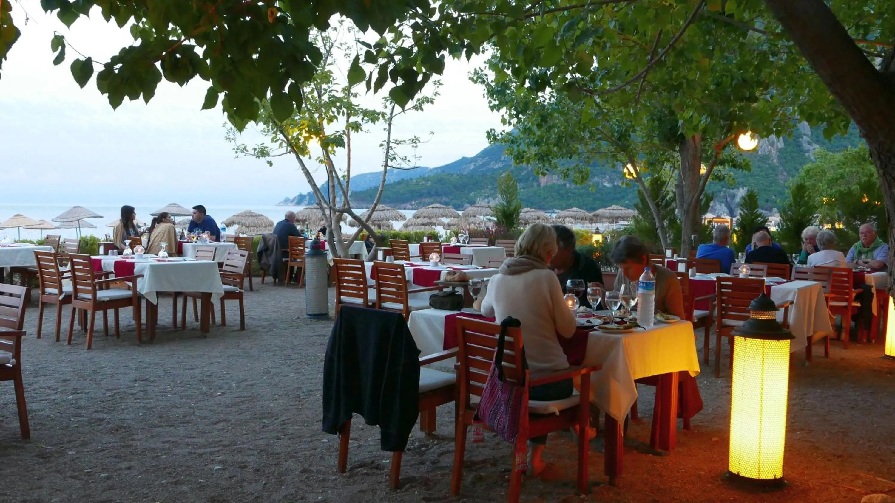 Dinner in Aida Hotel