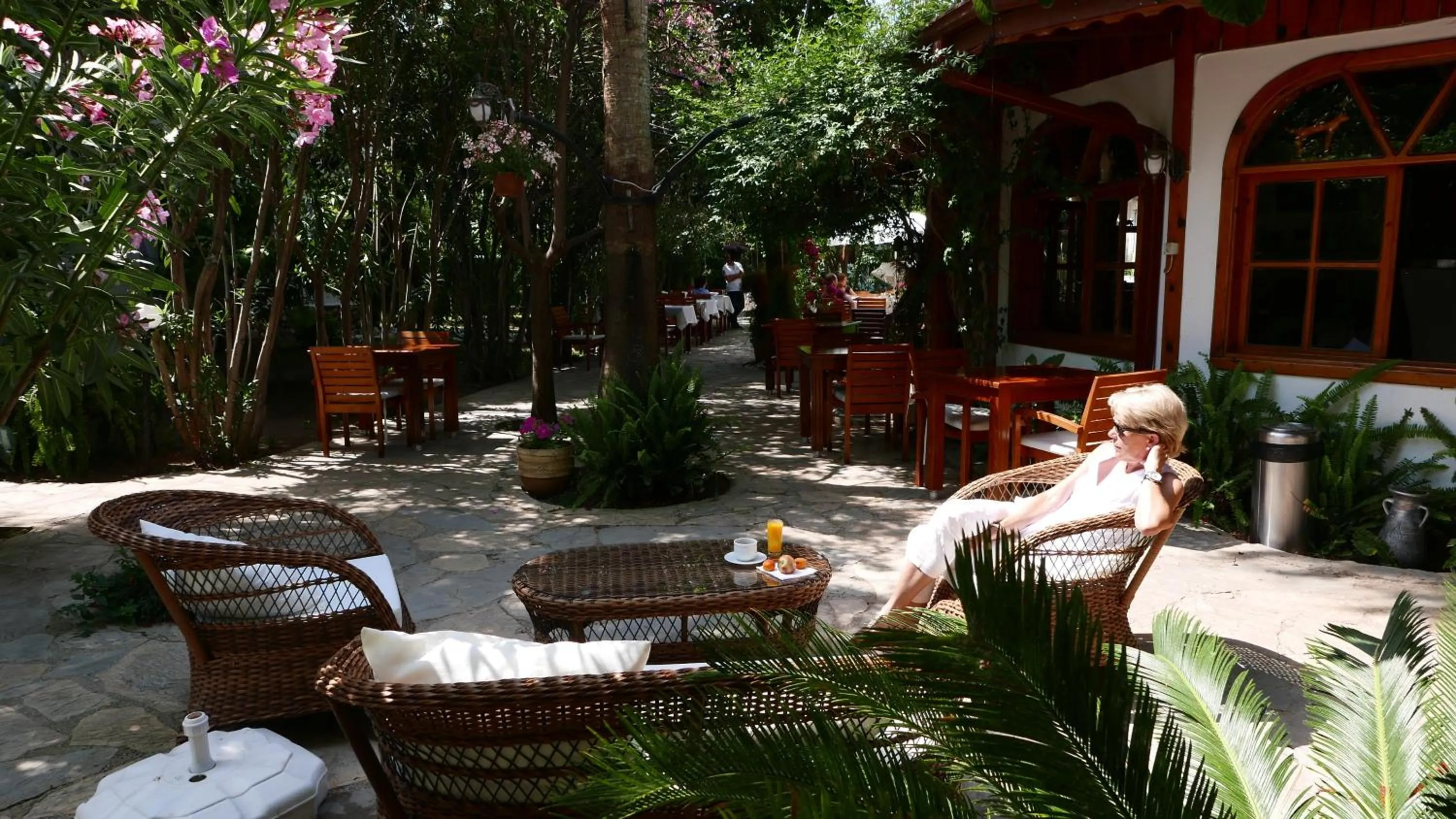 Garden in Aida Hotel