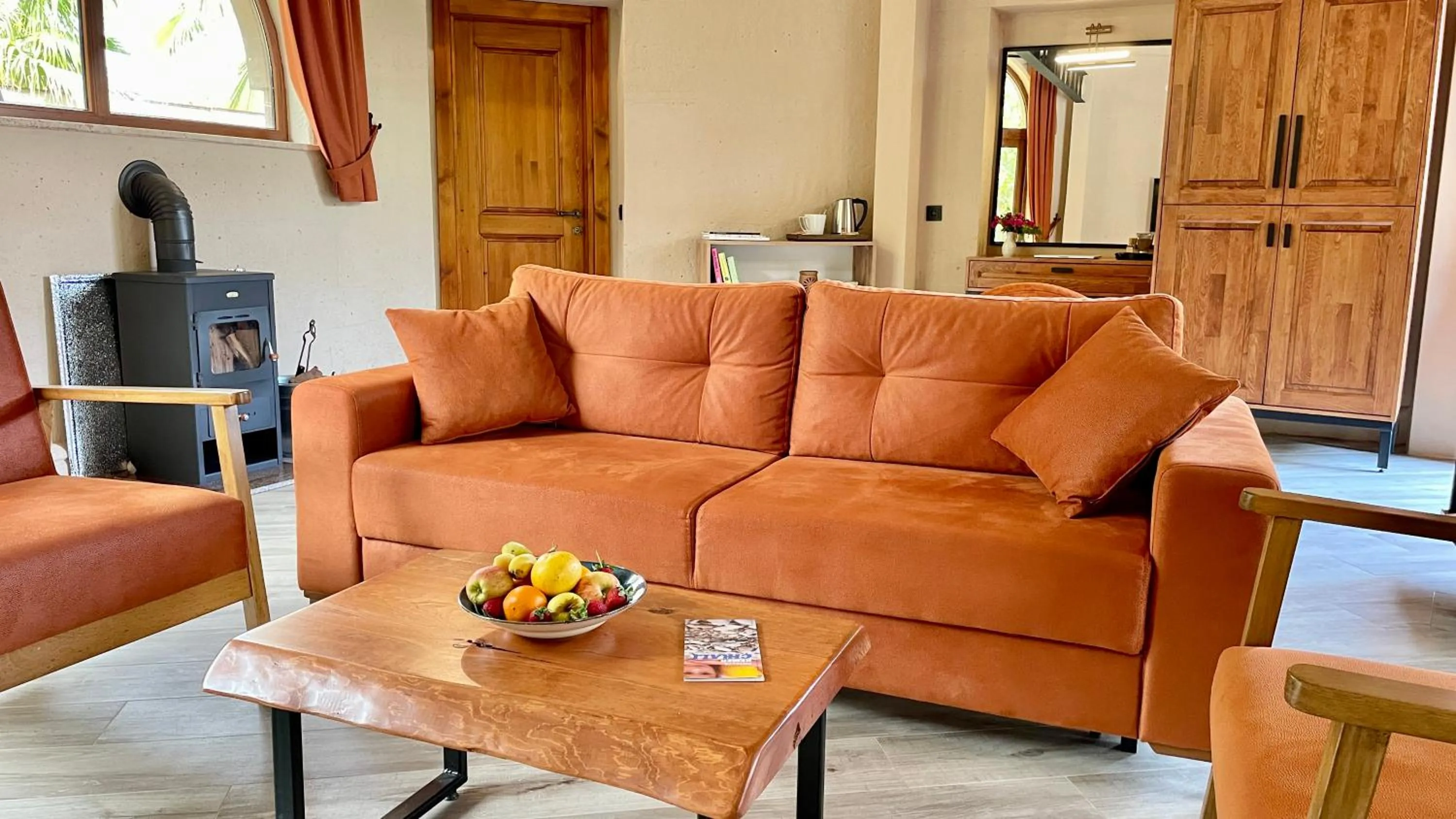 Seating area in Aida Hotel