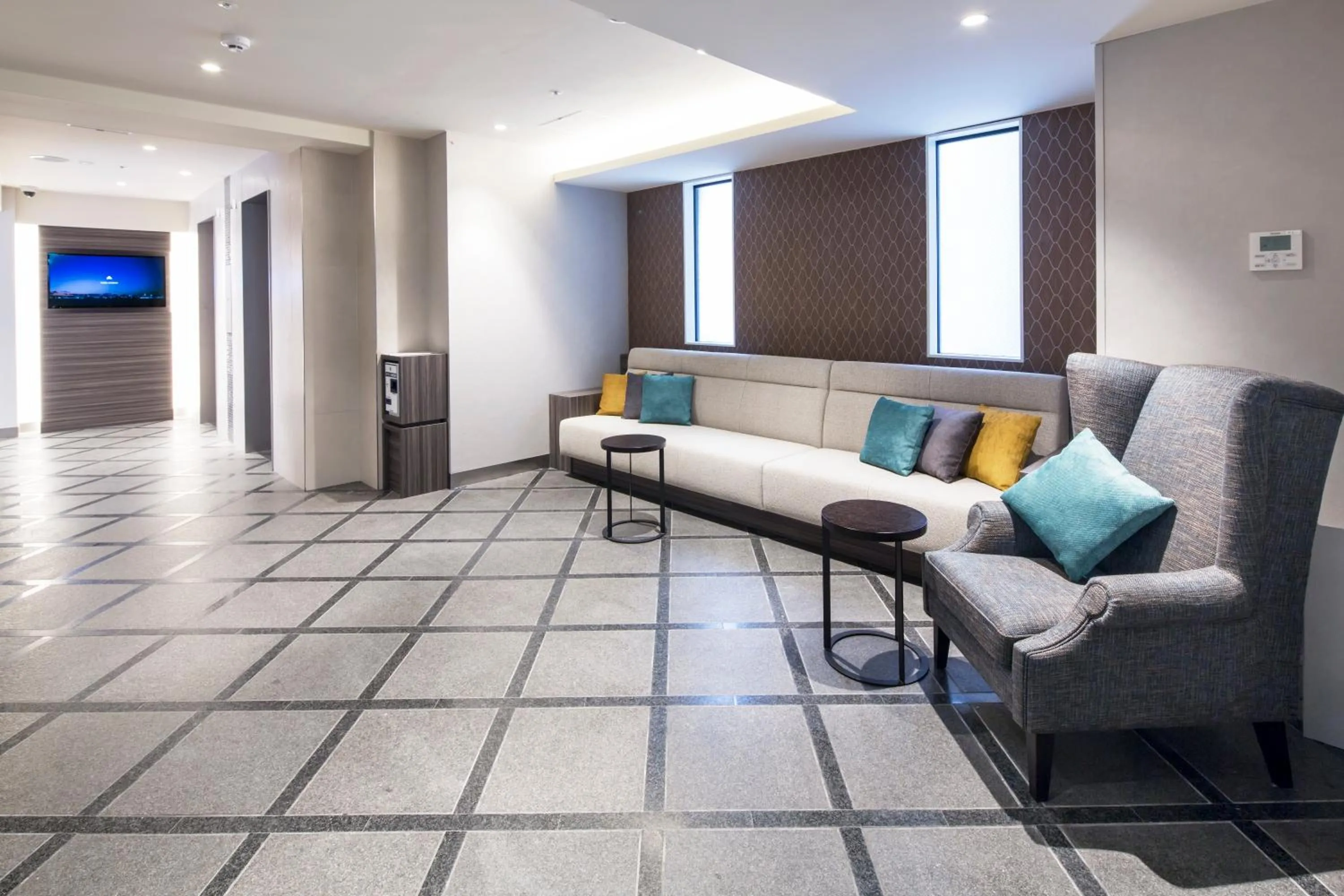 Lobby or reception in HOTEL MYSTAYS Gotanda