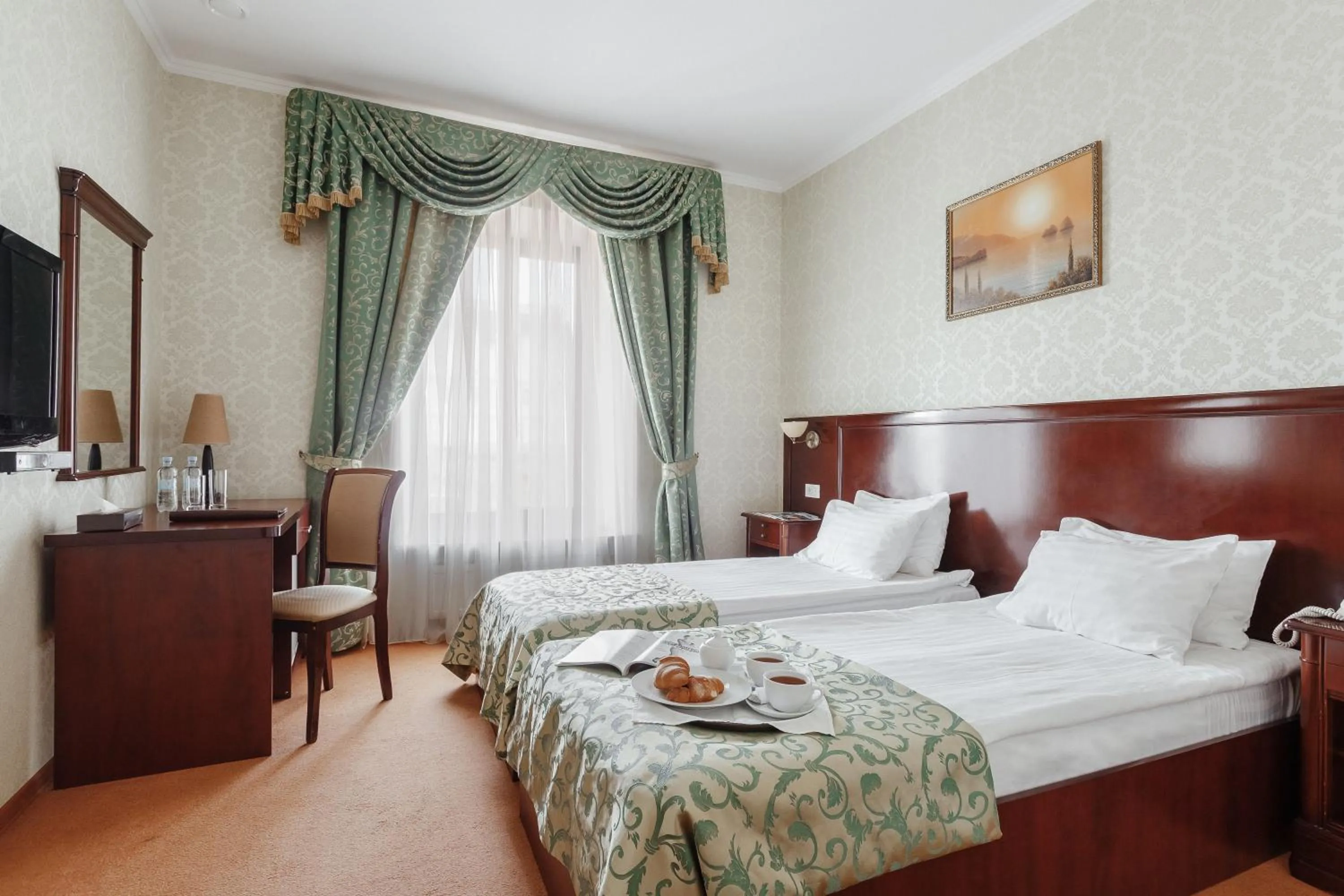 Bed in Royal Street Hotel