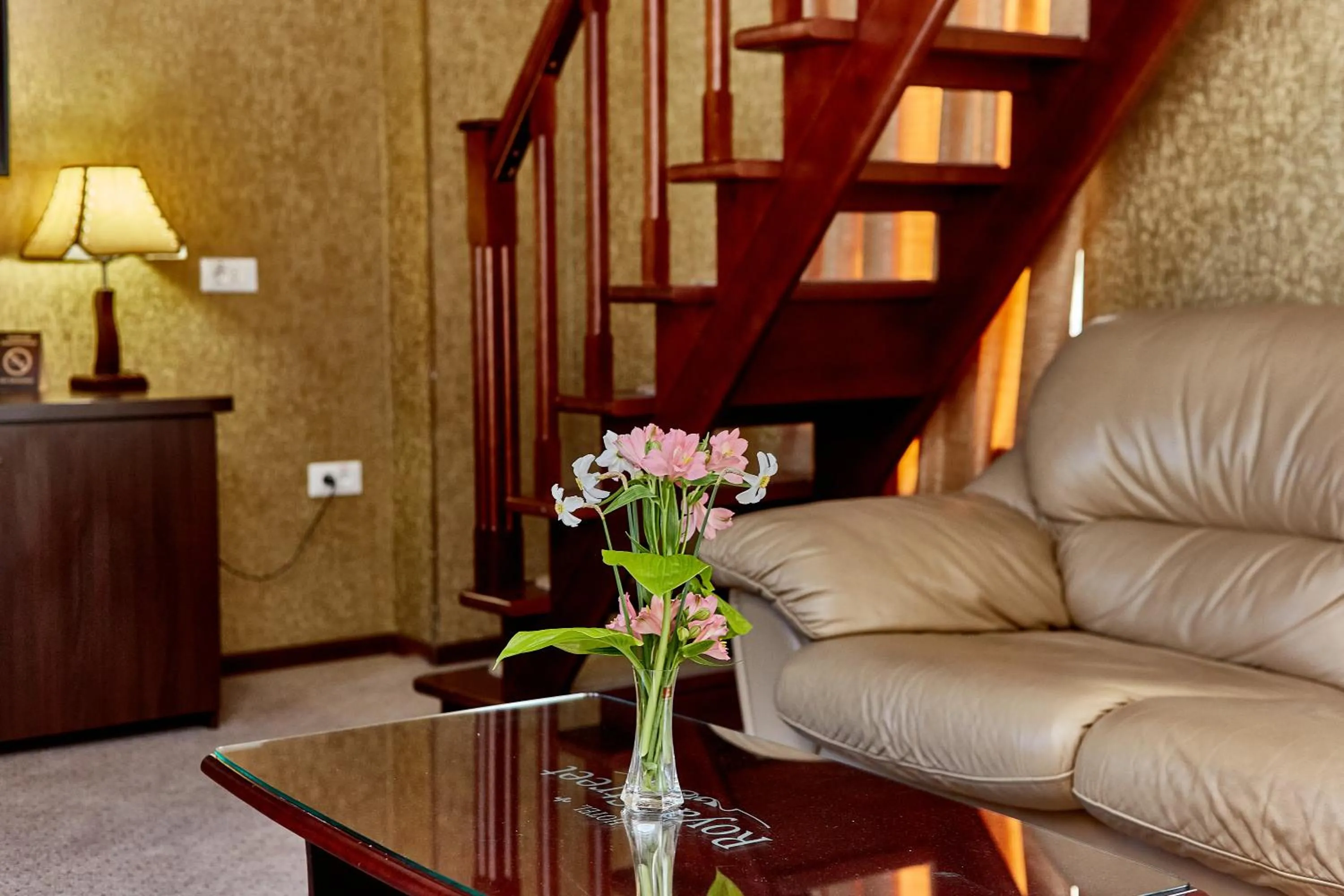 Seating area in Royal Street Hotel