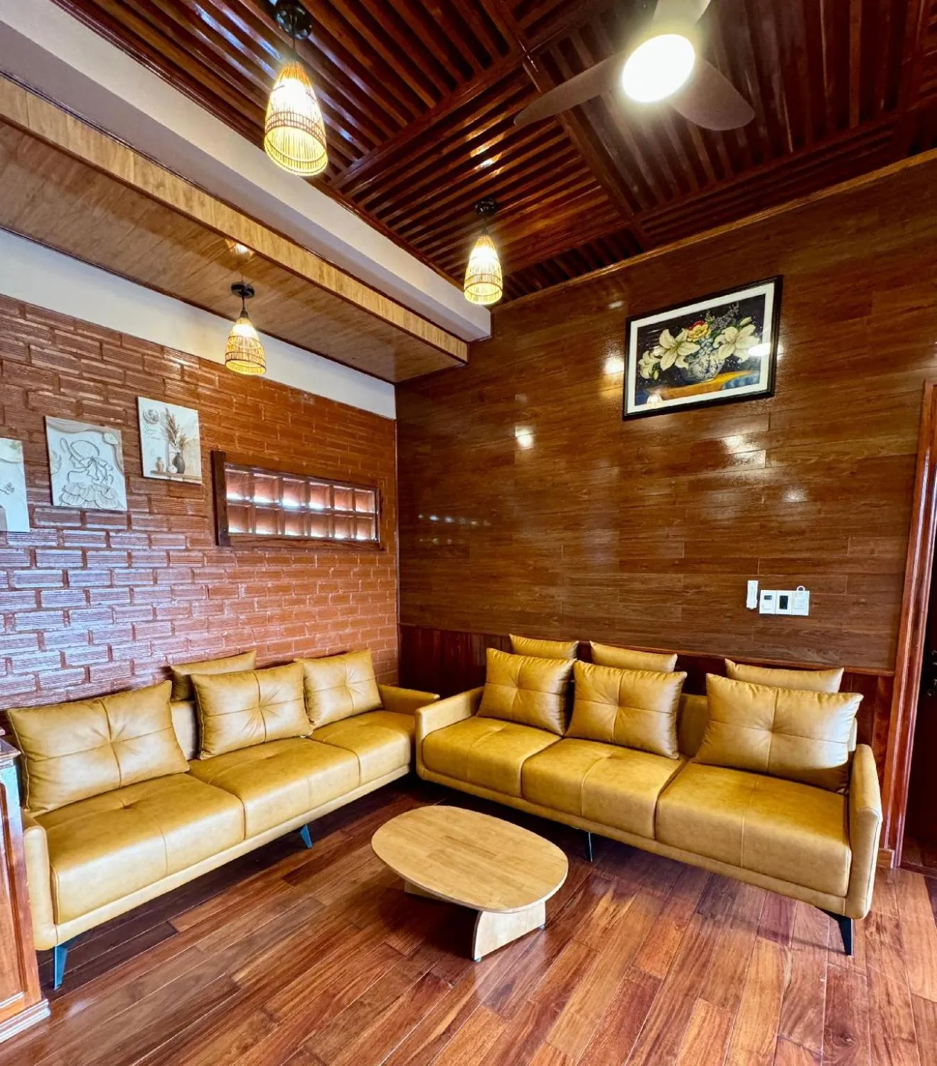 Living room in Golden Topaz Phu Quoc Resort