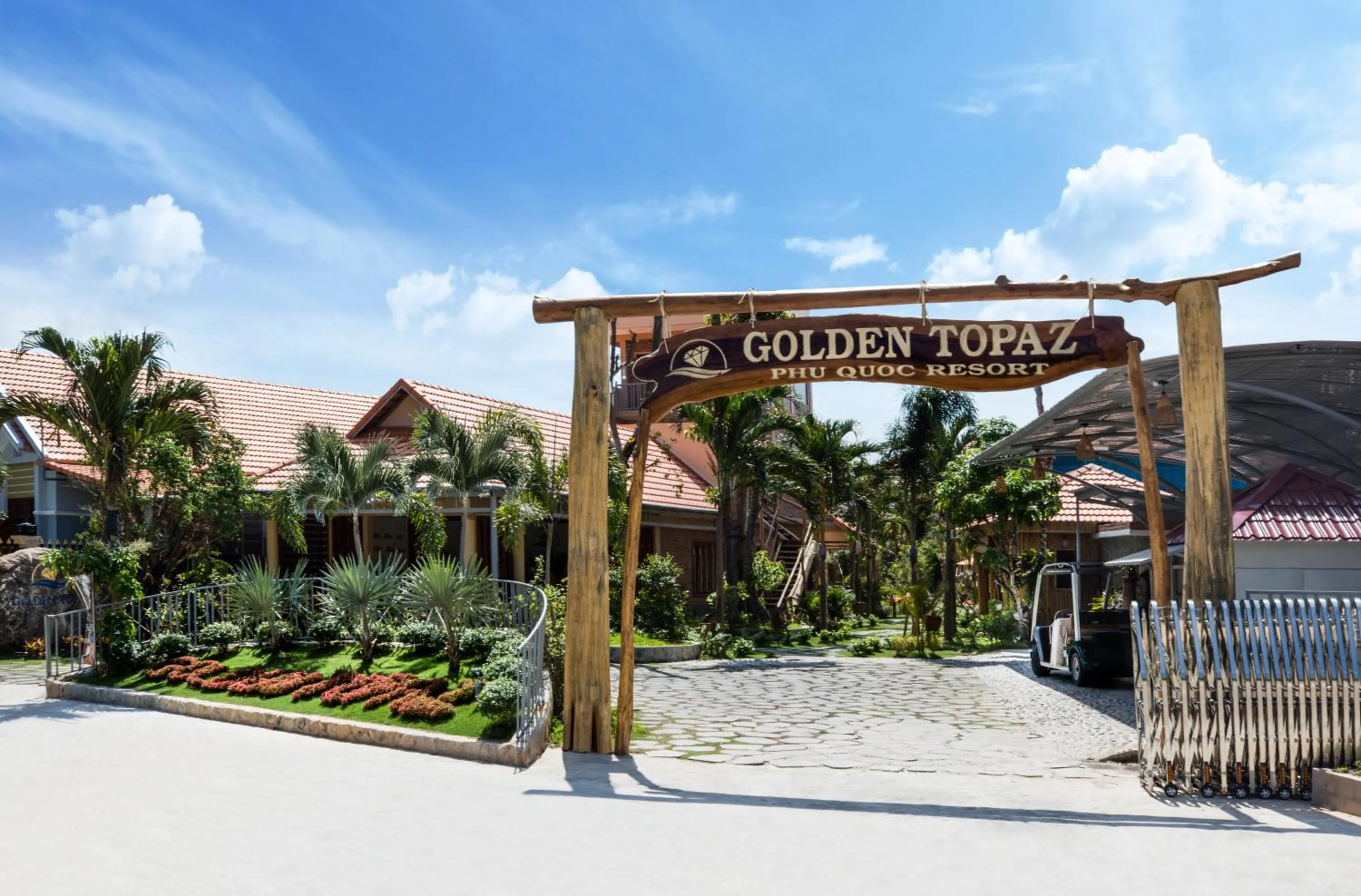 Property building in Golden Topaz Phu Quoc Resort