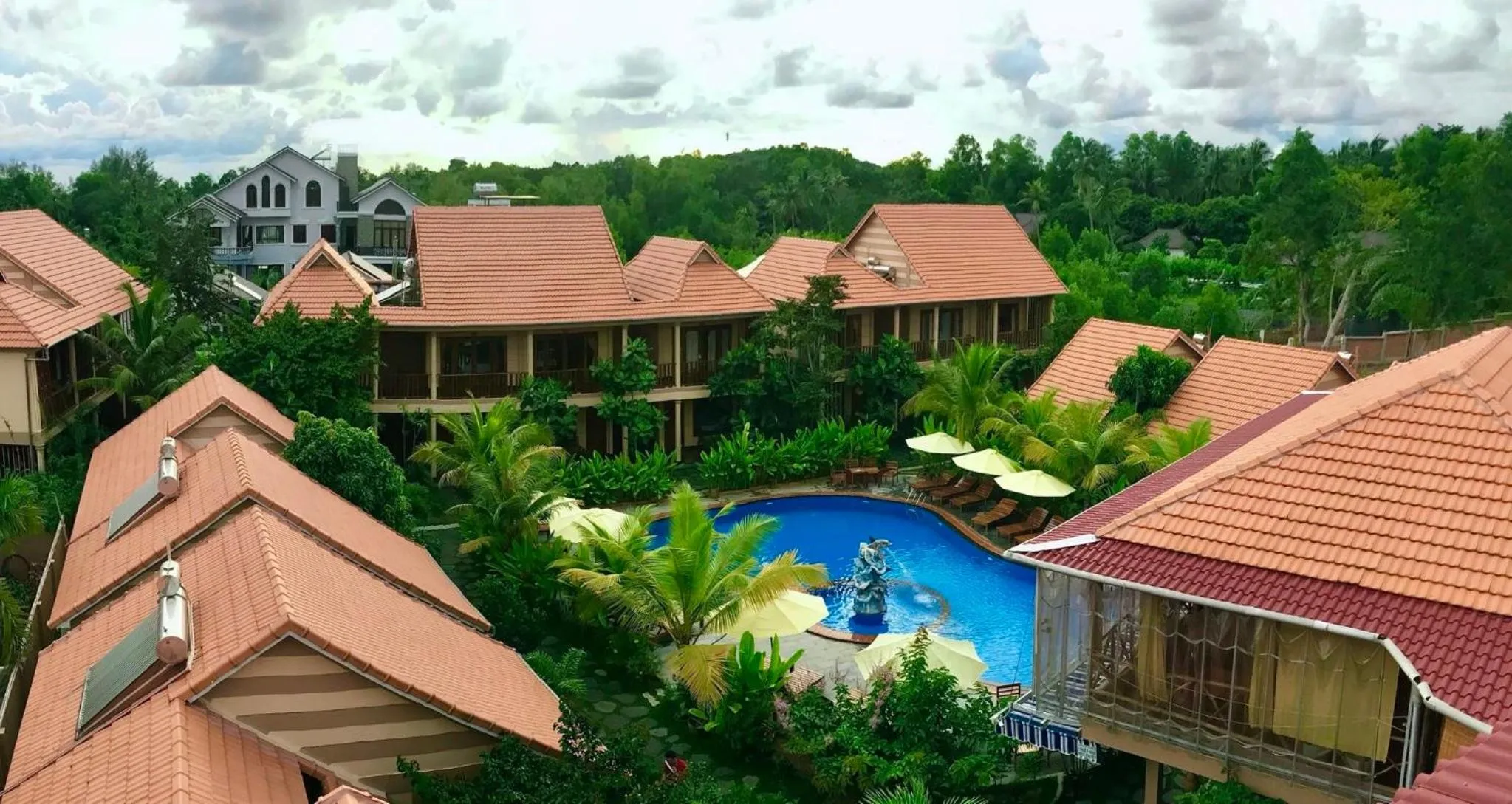 Bird's eye view in Golden Topaz Phu Quoc Resort