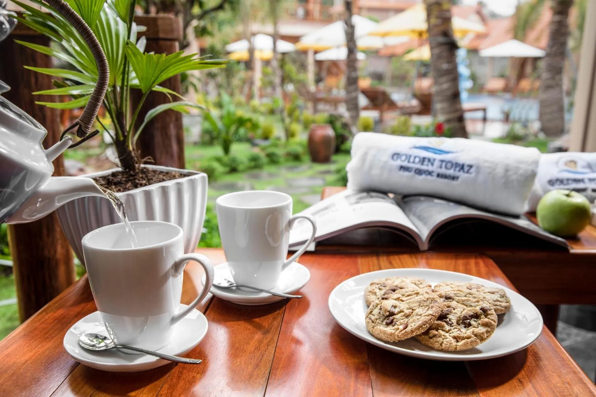 Food in Golden Topaz Phu Quoc Resort