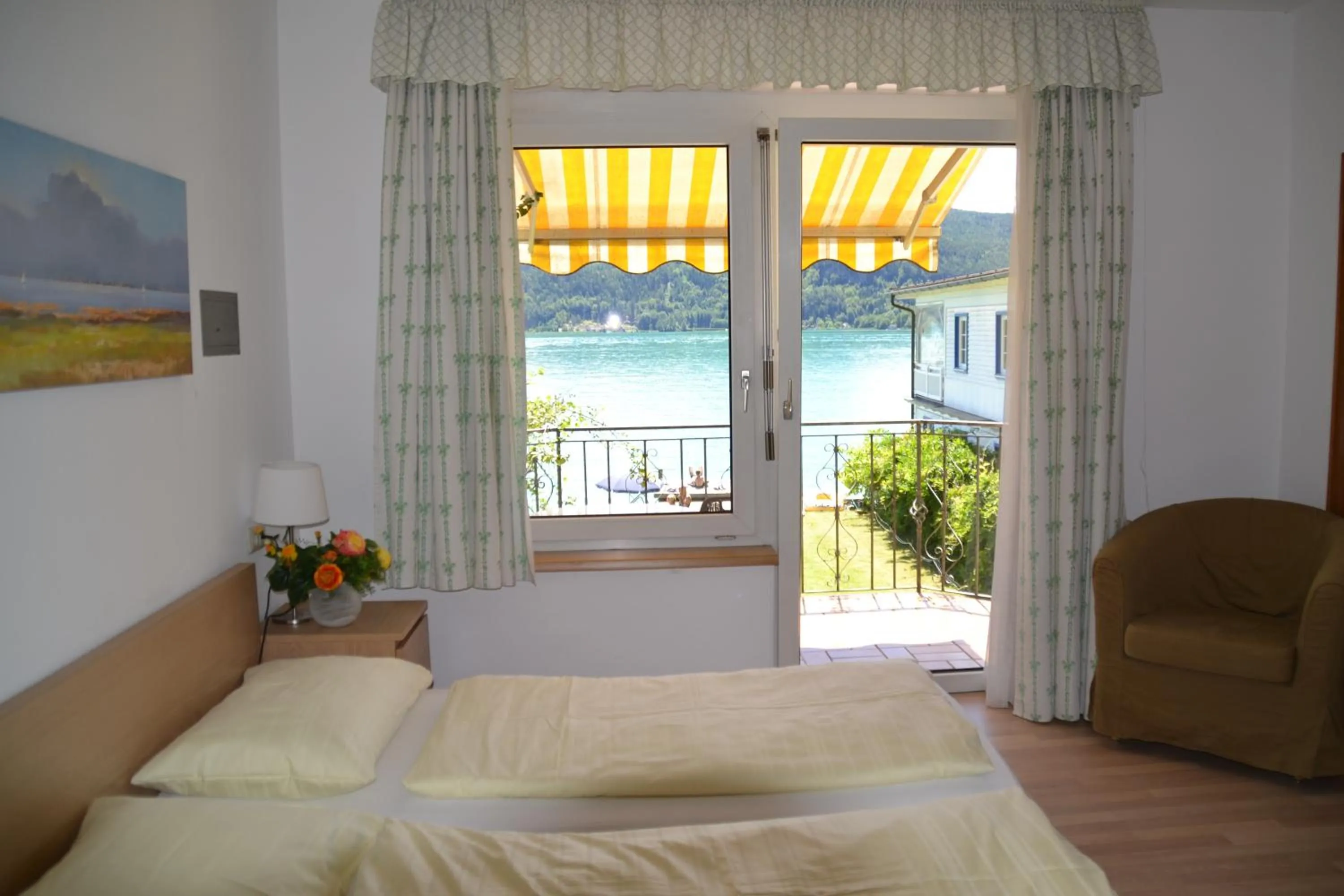 Bed in Seehaus Jamek