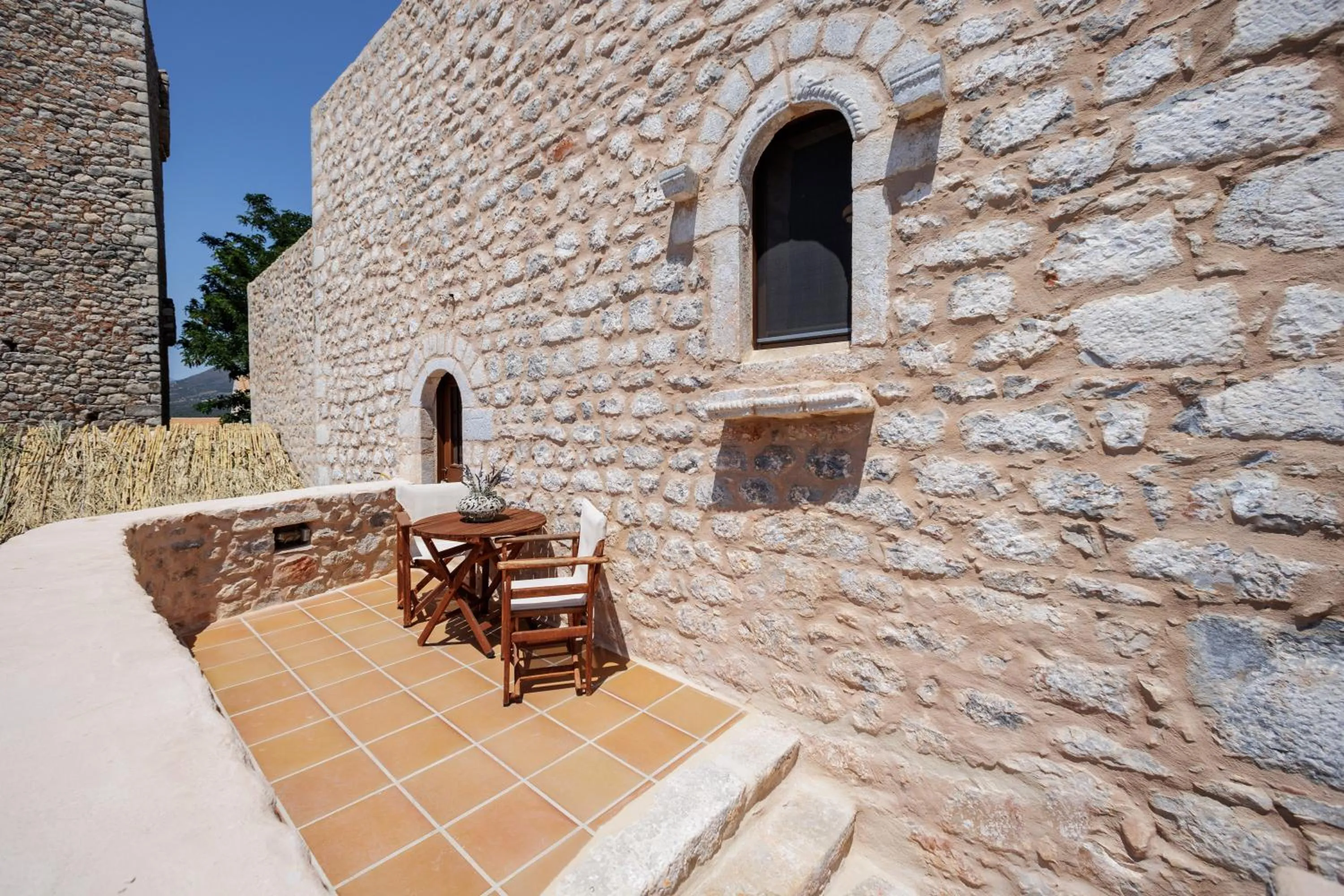 Balcony/Terrace in Arapakis Historic Castle