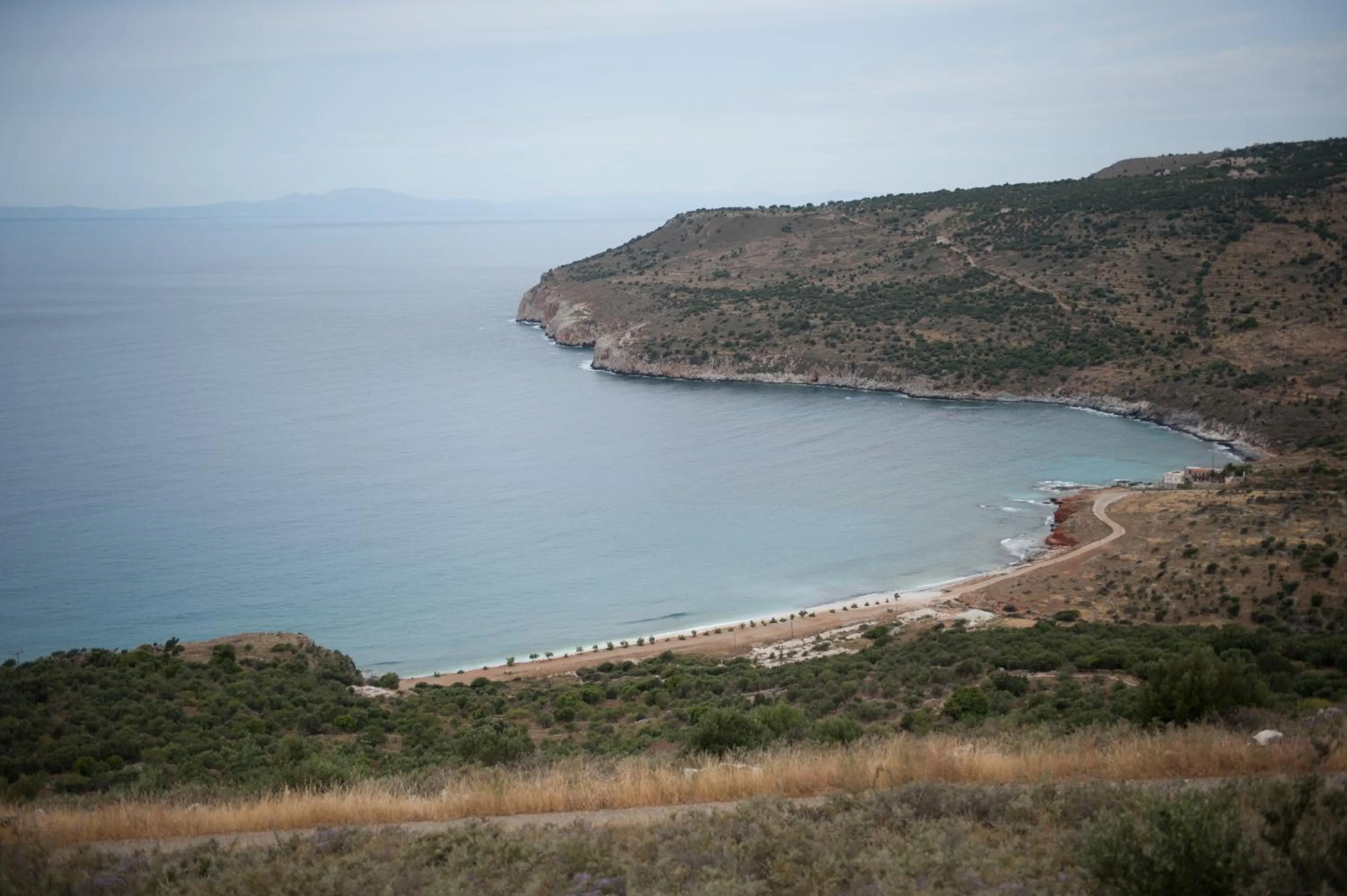 Natural landscape in Arapakis Historic Castle