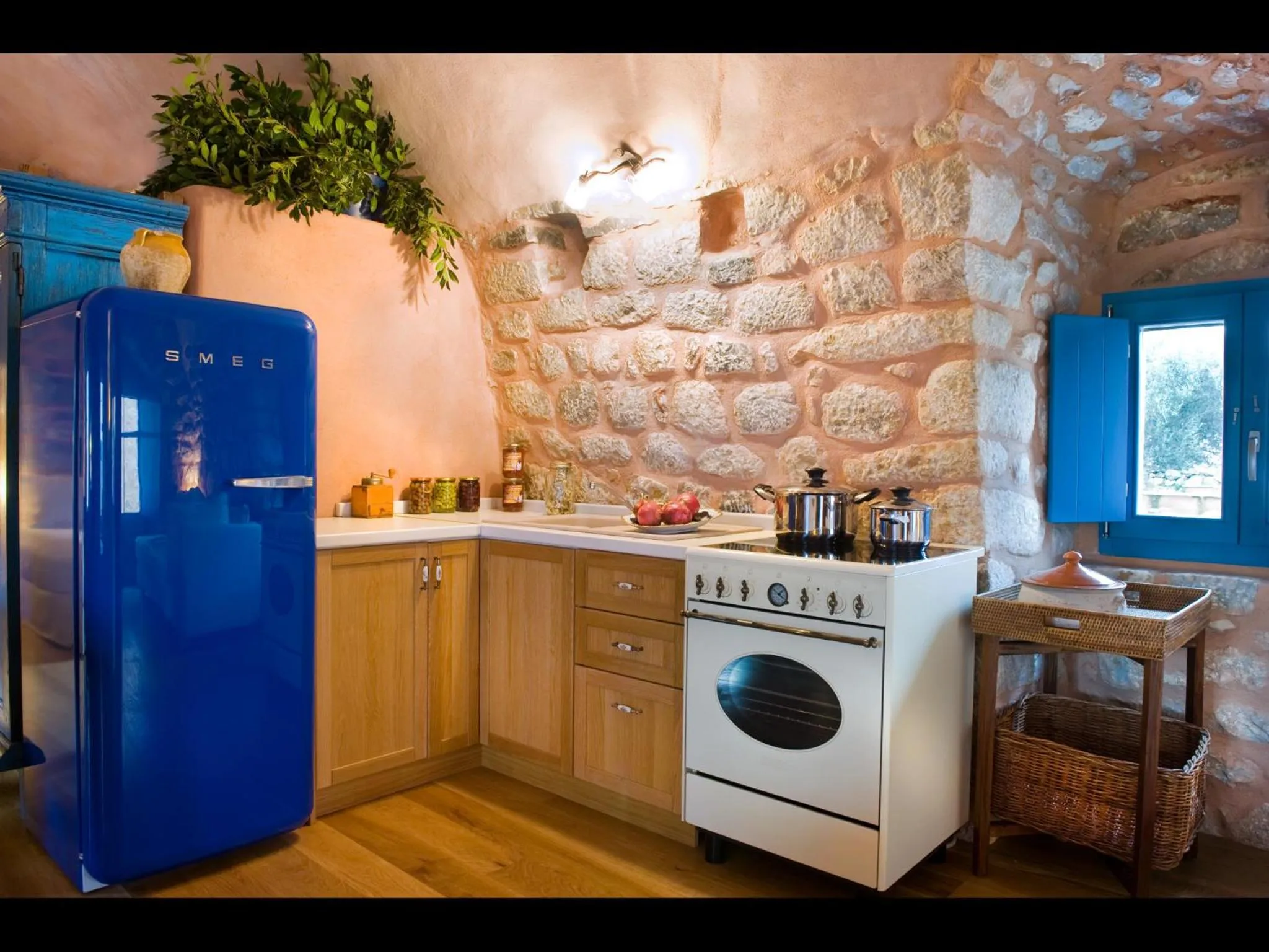 Kitchen or kitchenette in Arapakis Historic Castle