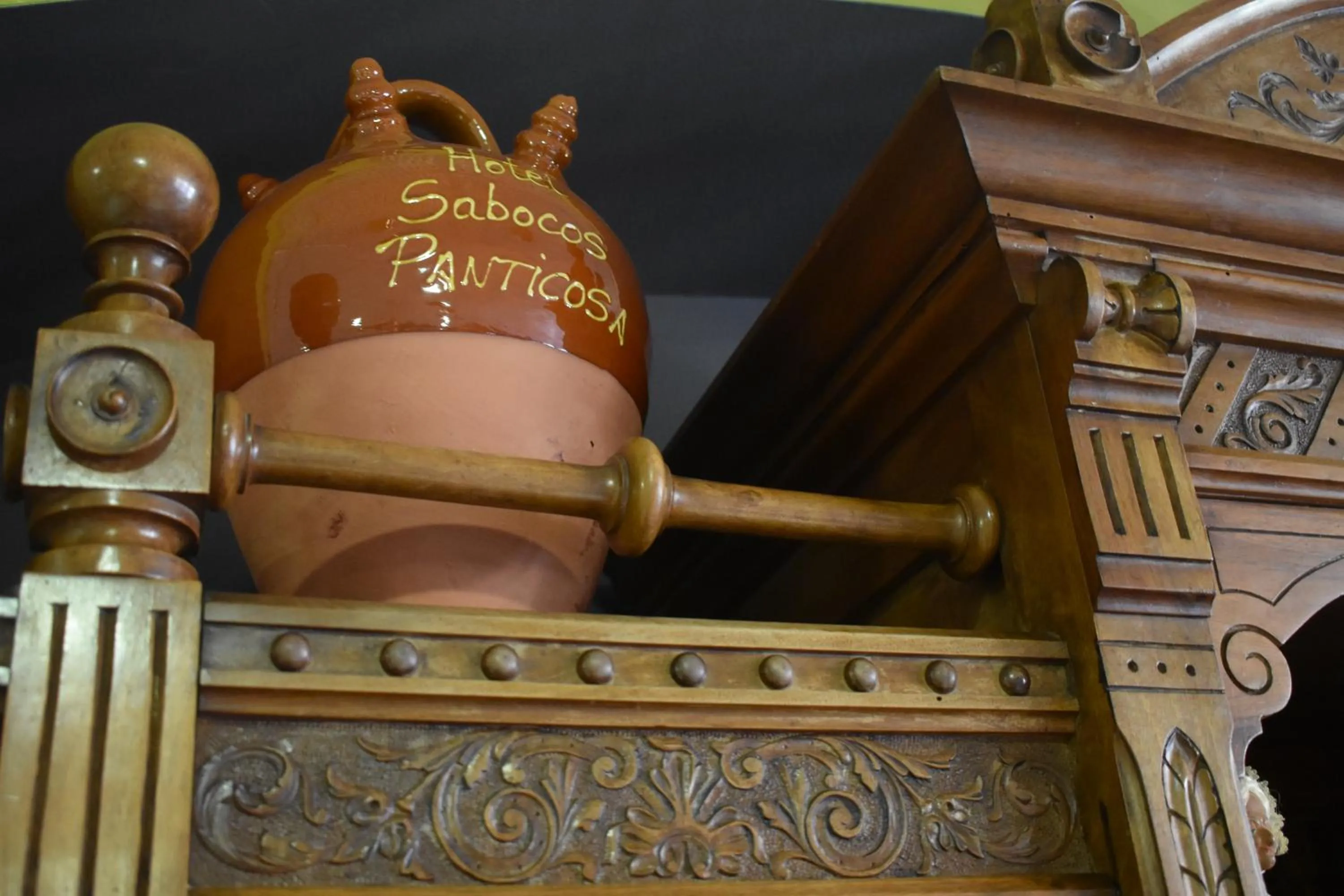 Decorative detail in Hotel Sabocos