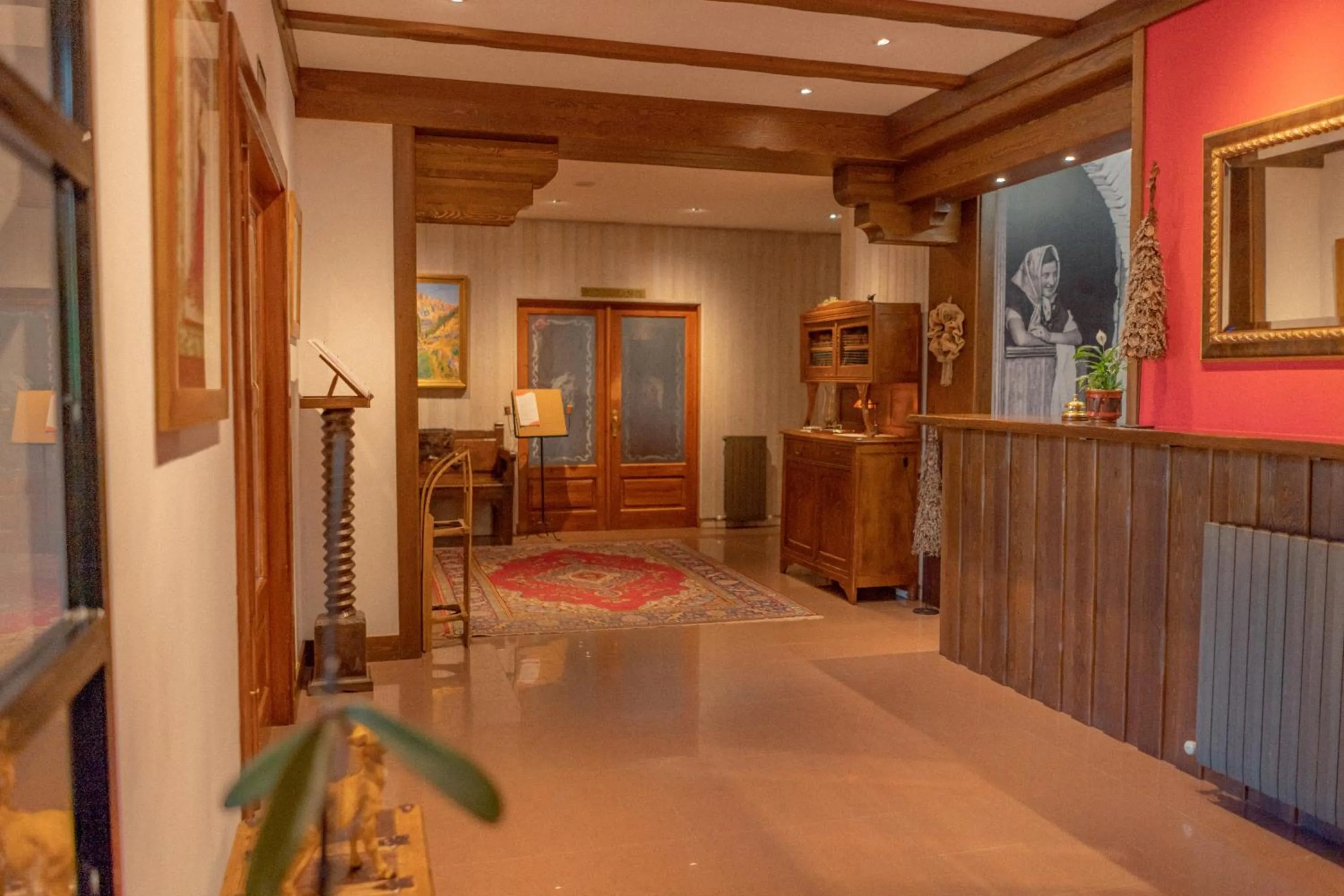 Lobby or reception in Hotel Sabocos