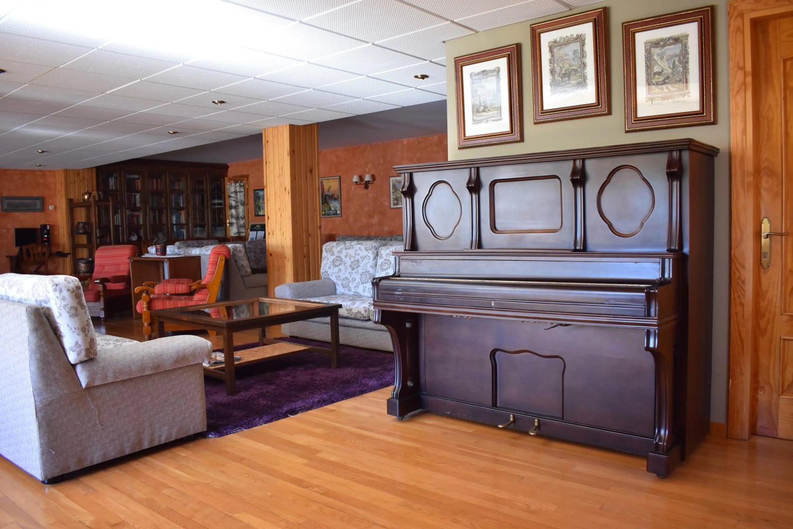 Communal lounge/ TV room in Hotel Sabocos
