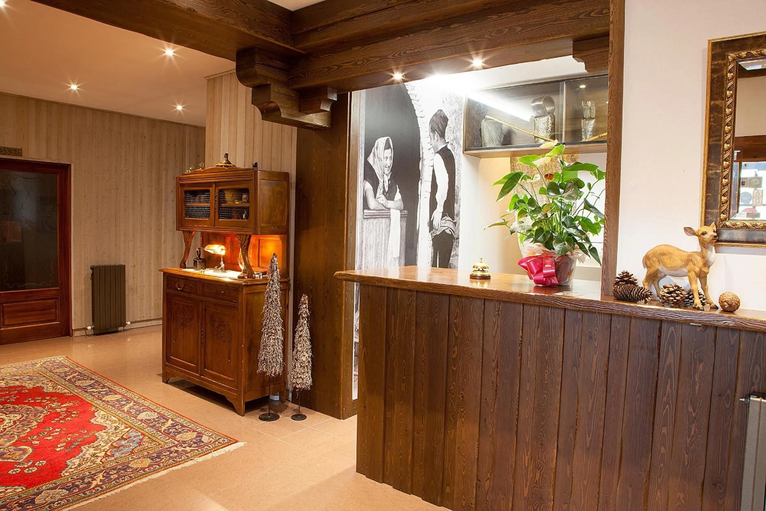 Lobby or reception in Hotel Sabocos