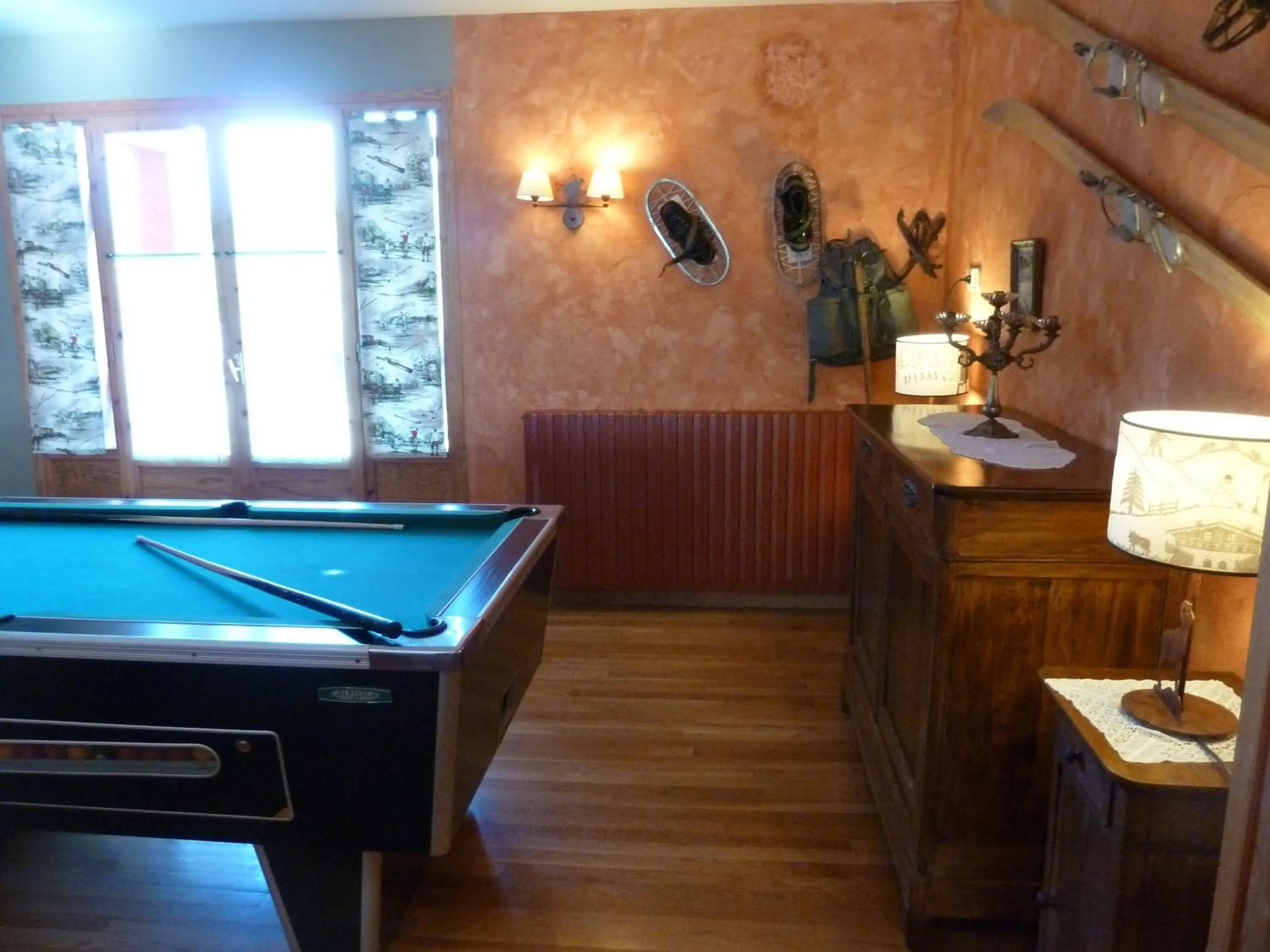 Billiard in Hotel Sabocos