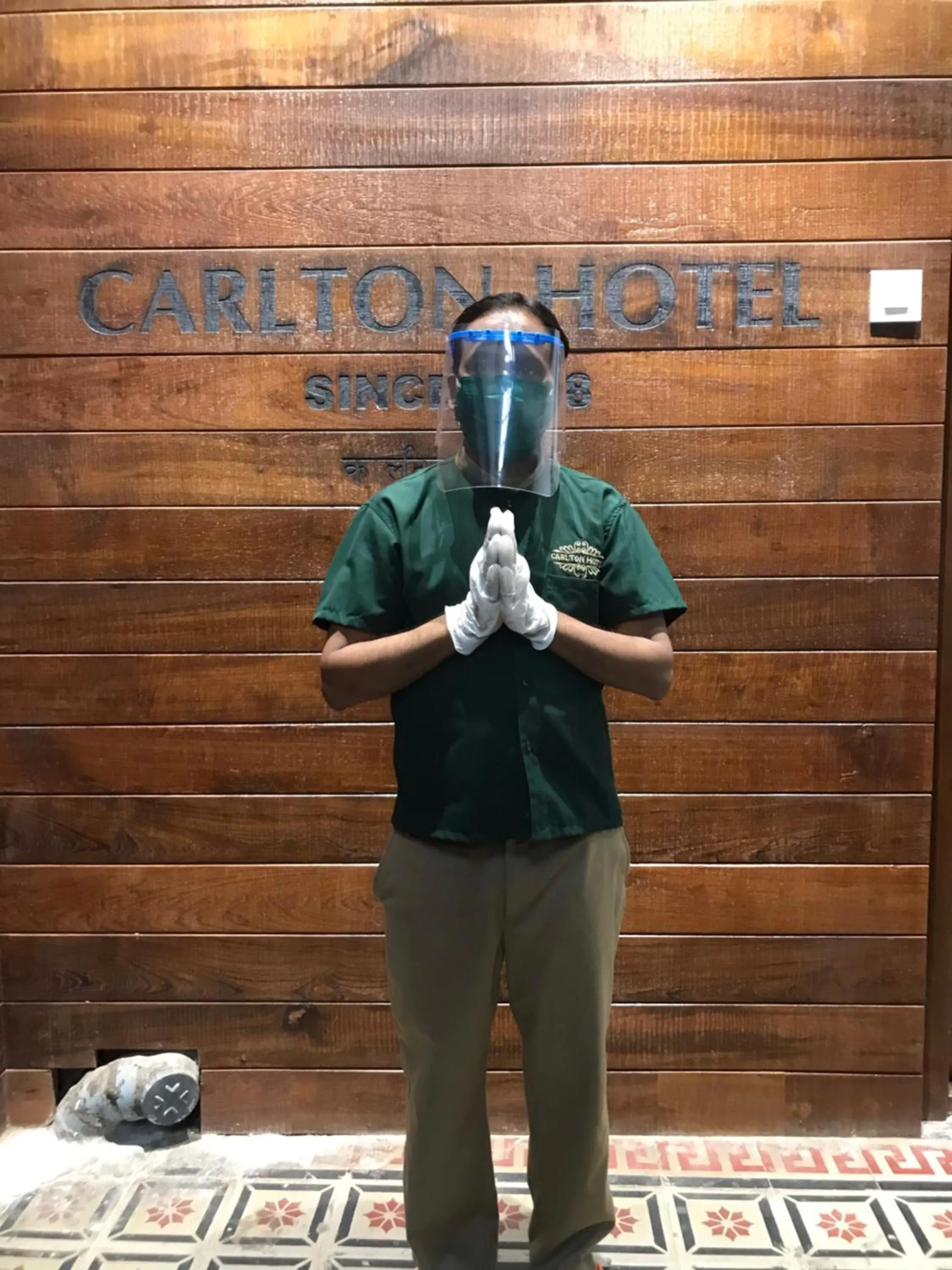 Staff in Carlton Hotel Mumbai - Behind Taj Mahal Palace Colaba Mumbai