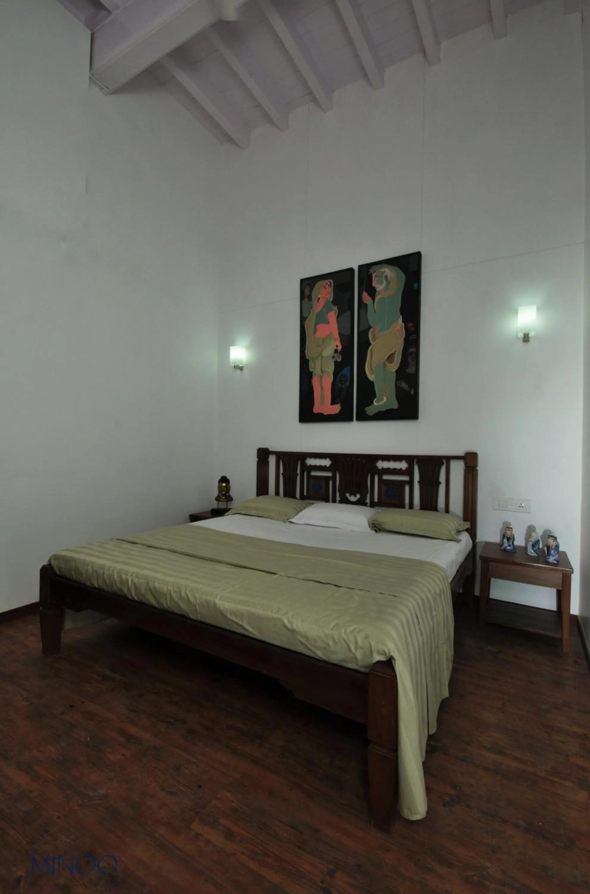 Bed in Carlton Hotel Mumbai - Behind Taj Mahal Palace Colaba Mumbai