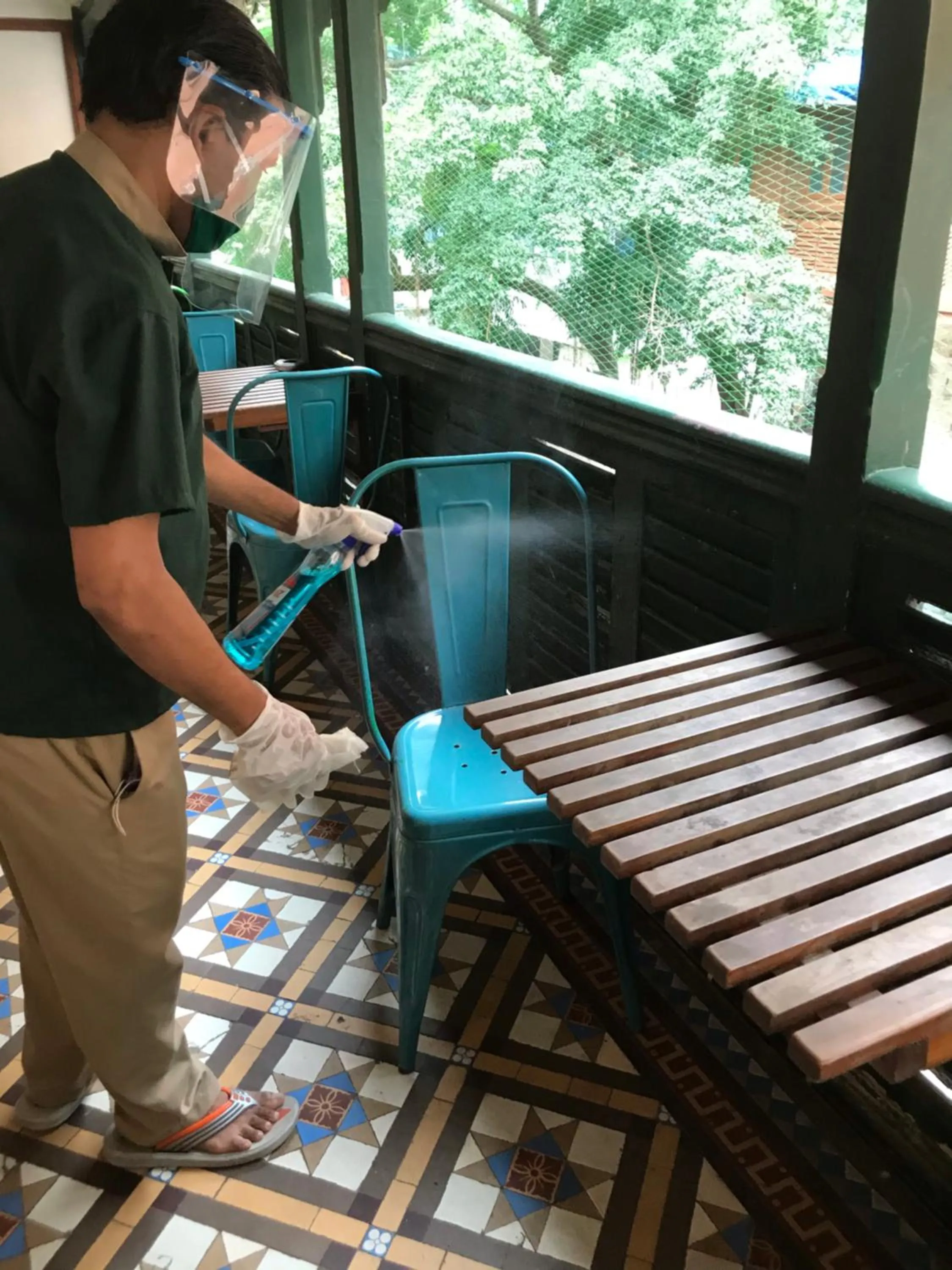 Staff in Carlton Hotel Mumbai - Behind Taj Mahal Palace Colaba Mumbai