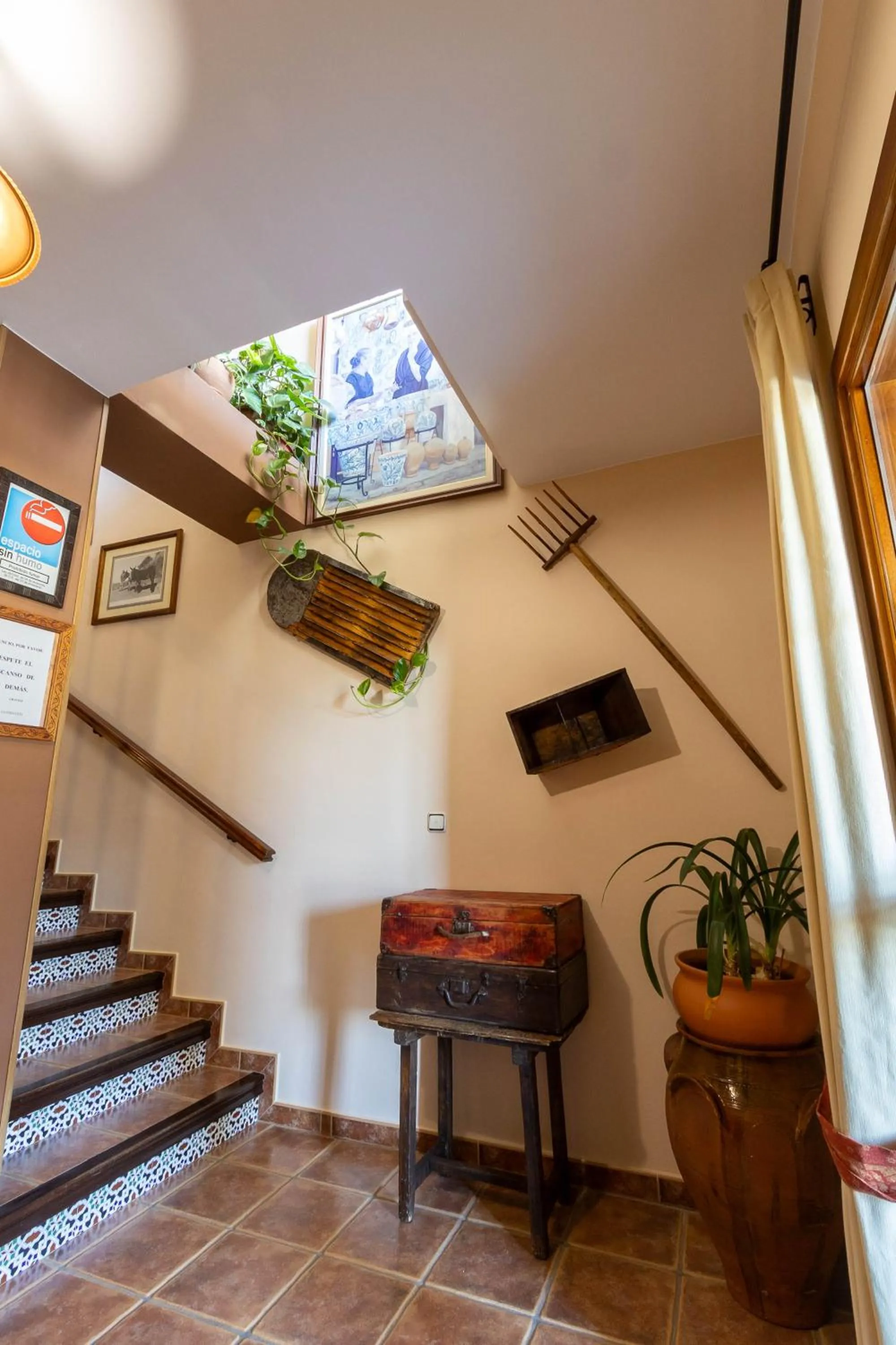 Lobby or reception in Hotel La Fragua II