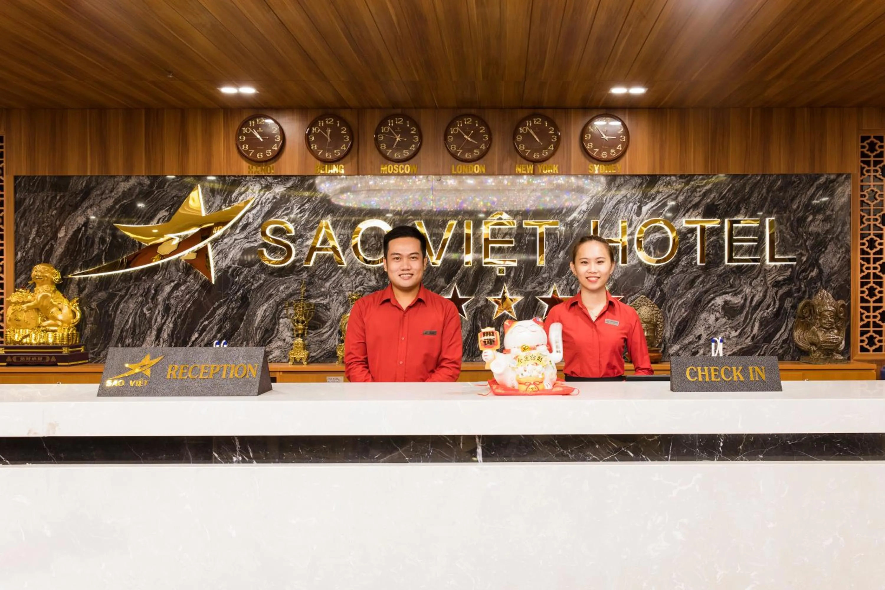 Staff in Sao Viet Nha Trang Hotel