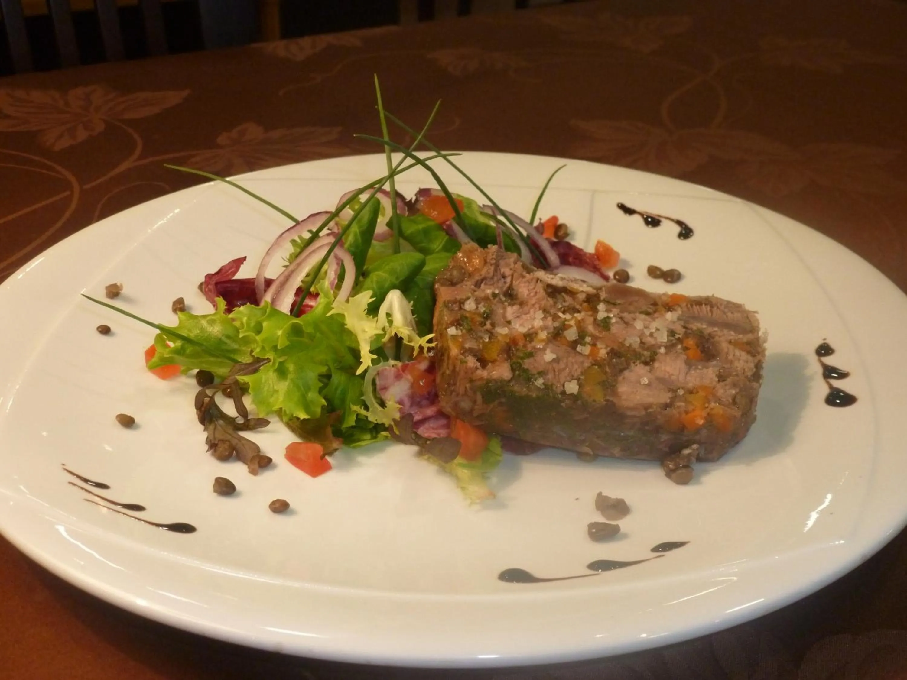 Food close-up in Hôtel de Bourgogne