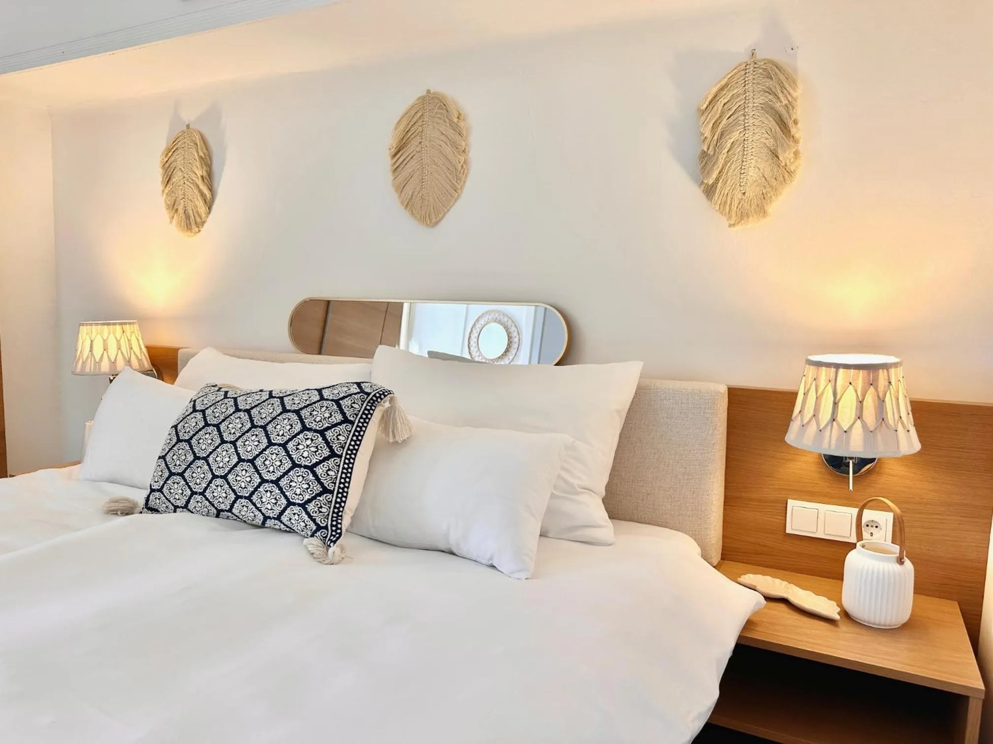 Bed in Strandhotel Kärntnerhof