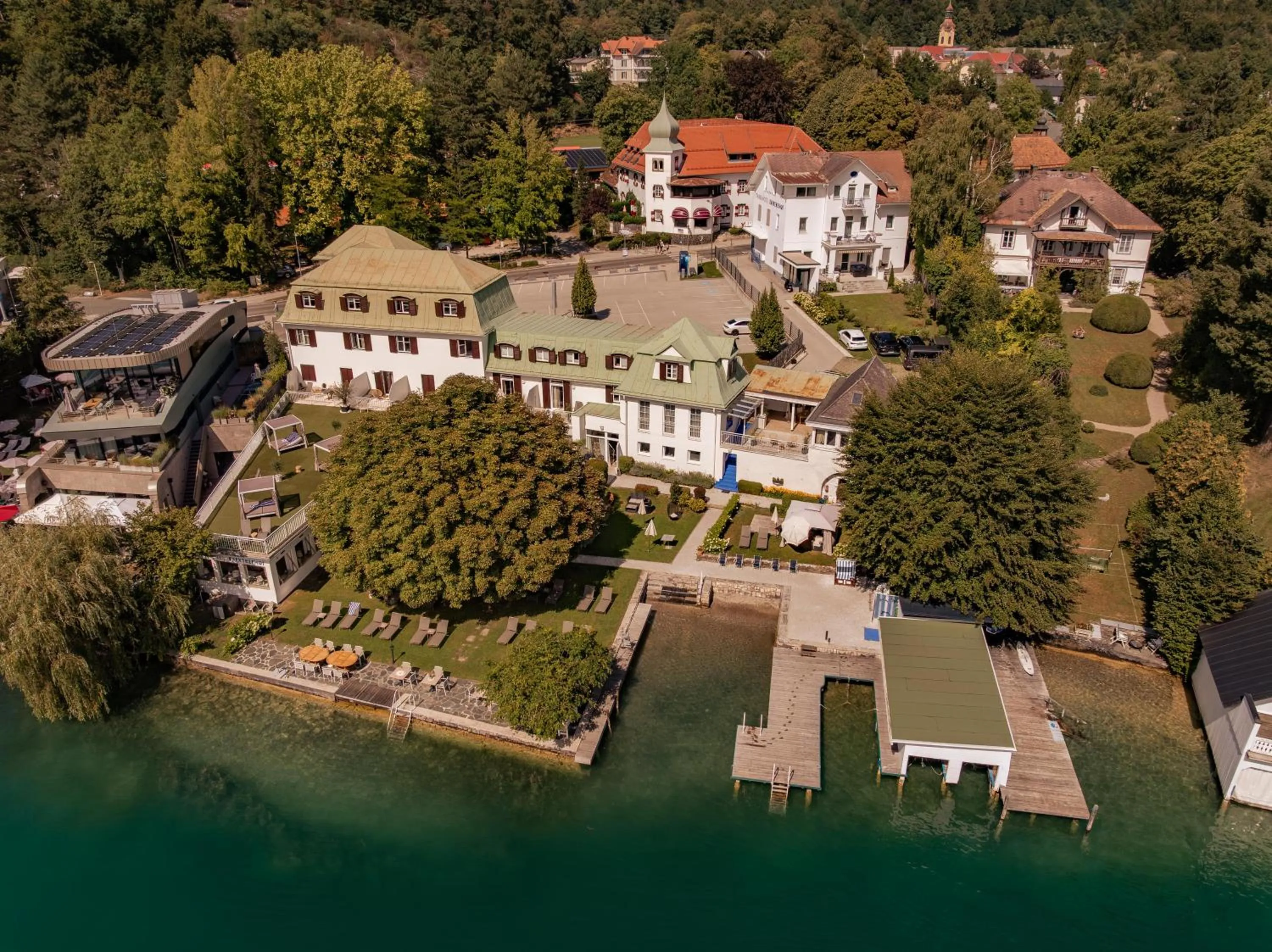Bird's eye view in Strandhotel Kärntnerhof