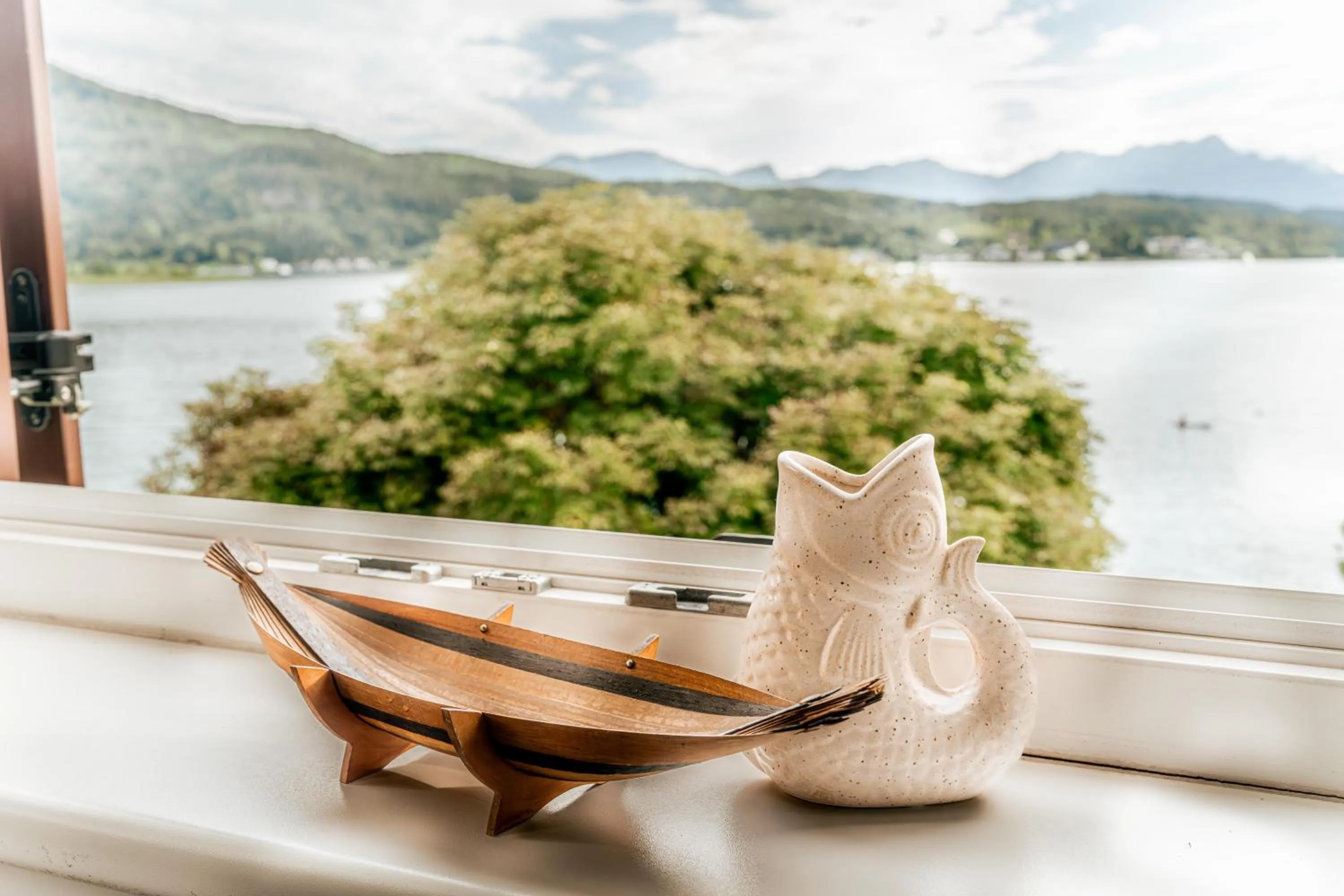 View (from property/room) in Strandhotel Kärntnerhof