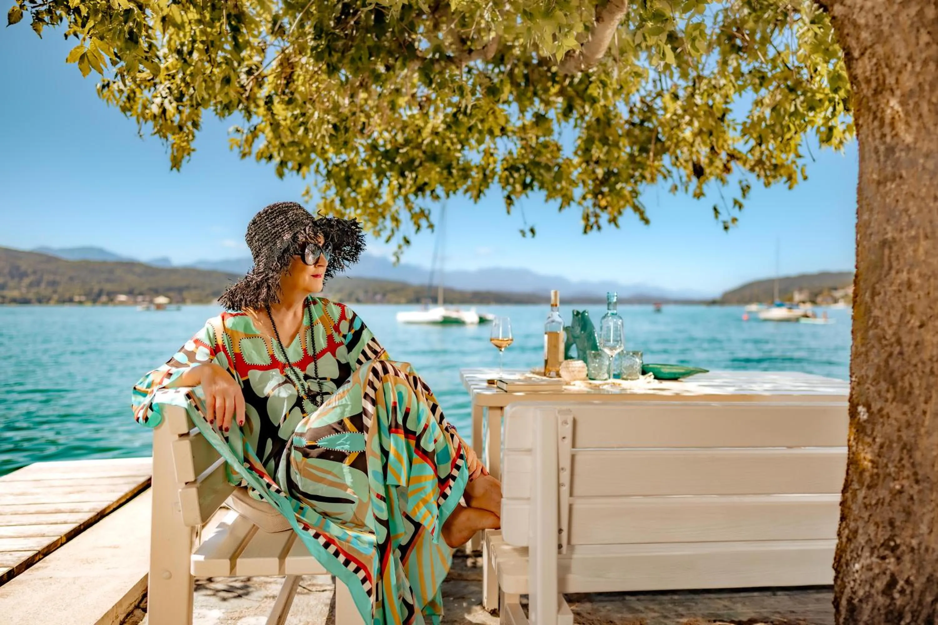 Garden in Strandhotel Kärntnerhof