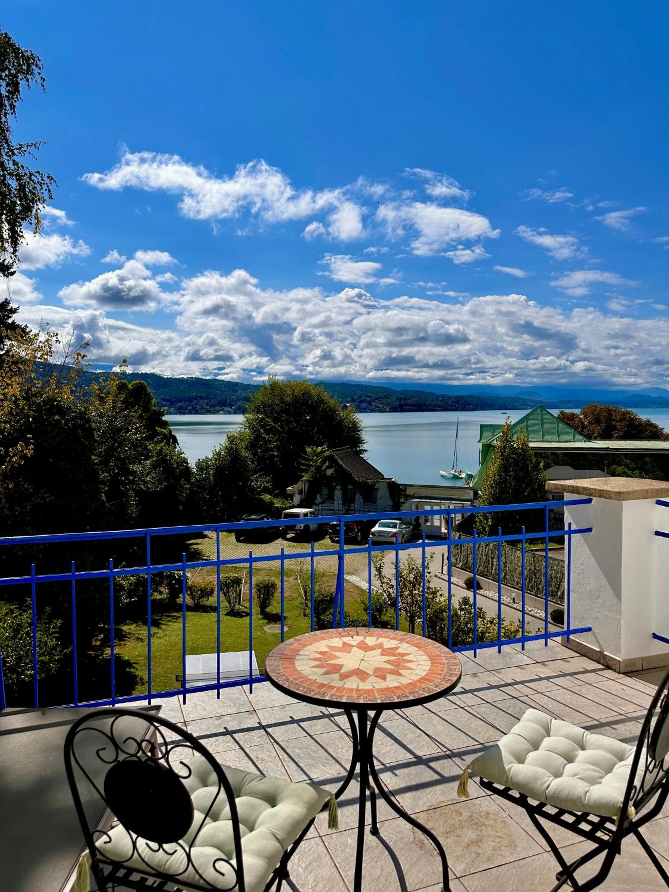 Balcony/Terrace in Strandhotel Kärntnerhof
