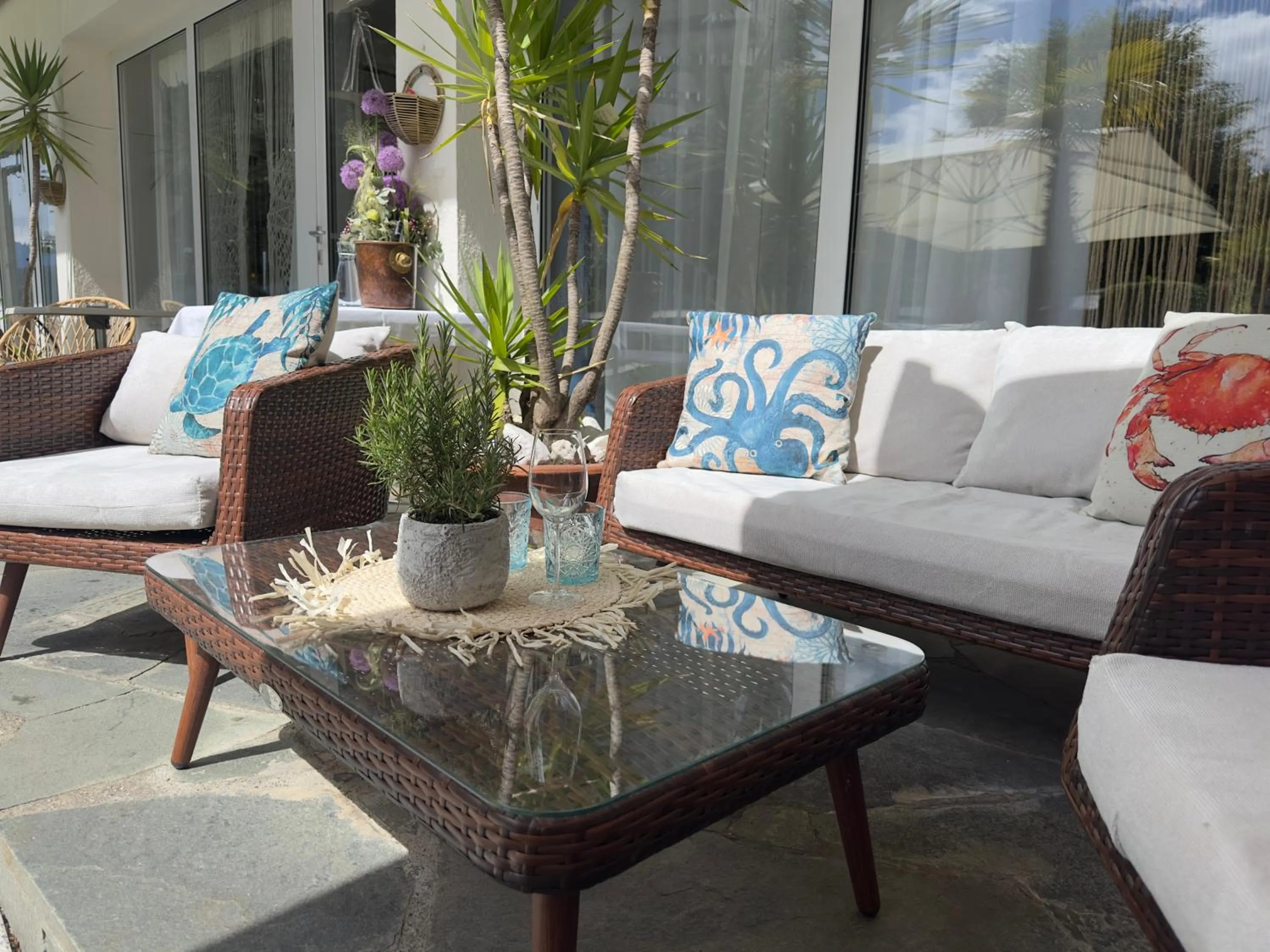 Balcony/Terrace in Strandhotel Kärntnerhof