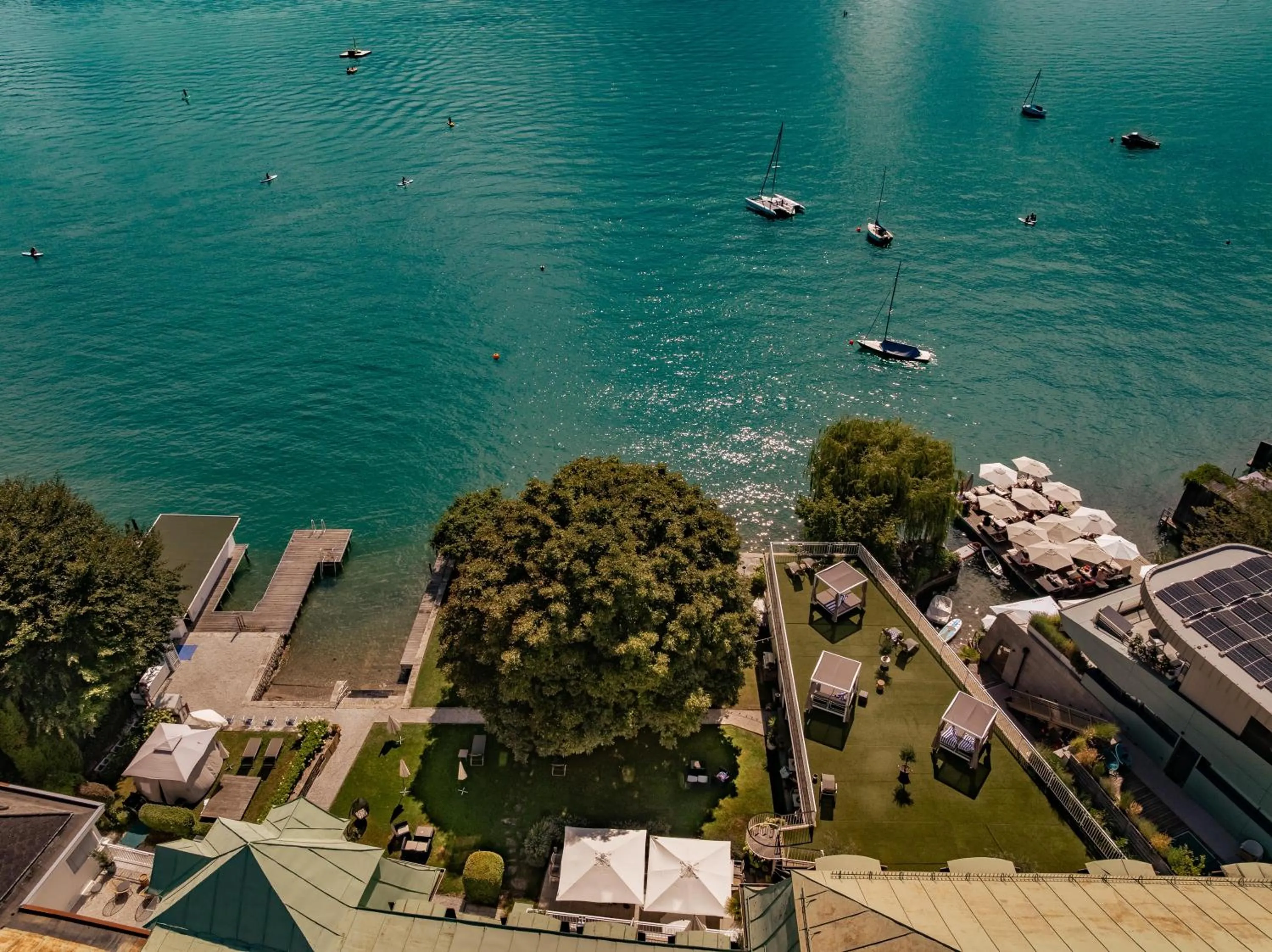 Bird's eye view in Strandhotel Kärntnerhof