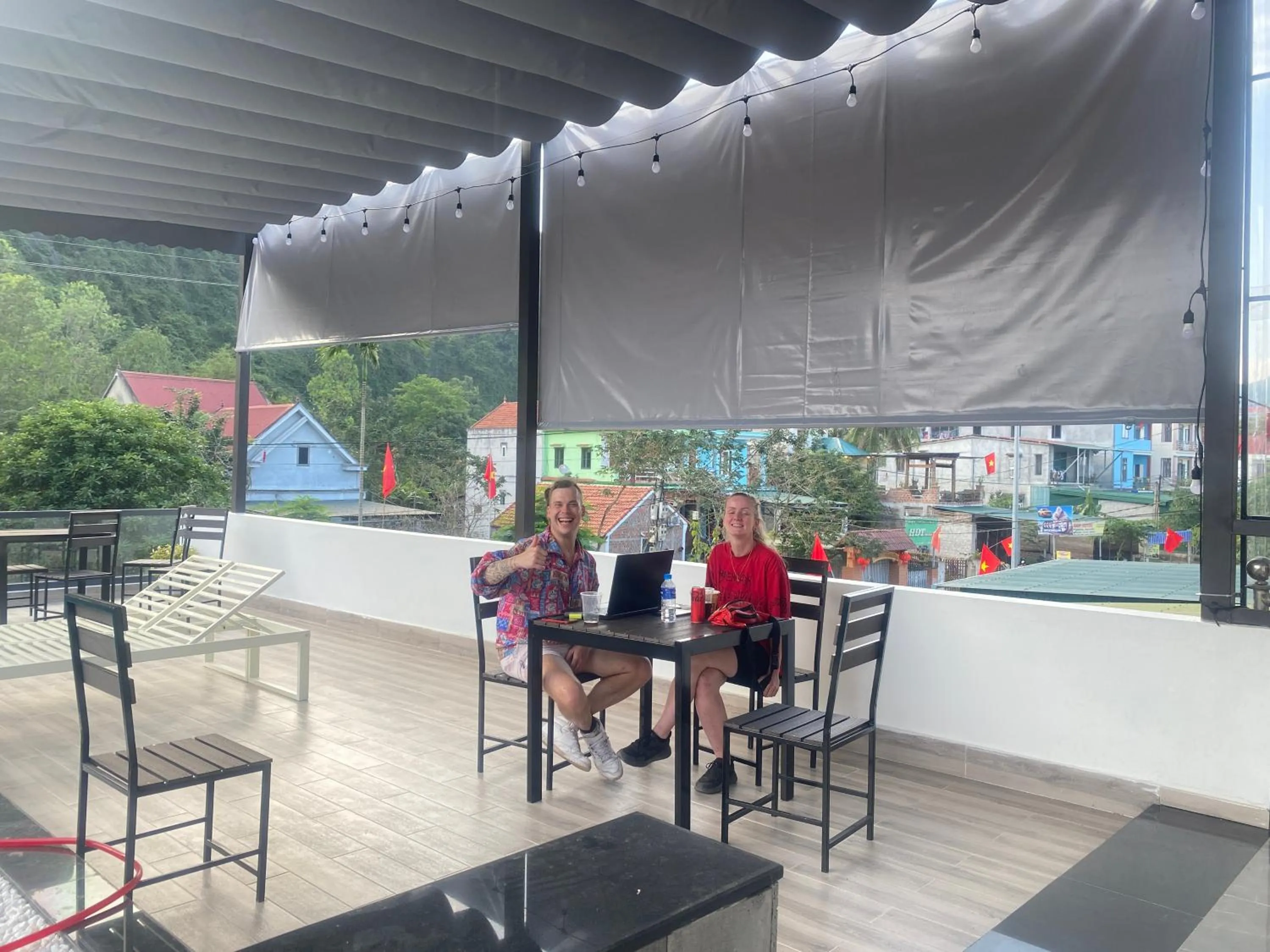 Patio in Phong Nha - Tien's Cozy Homestay