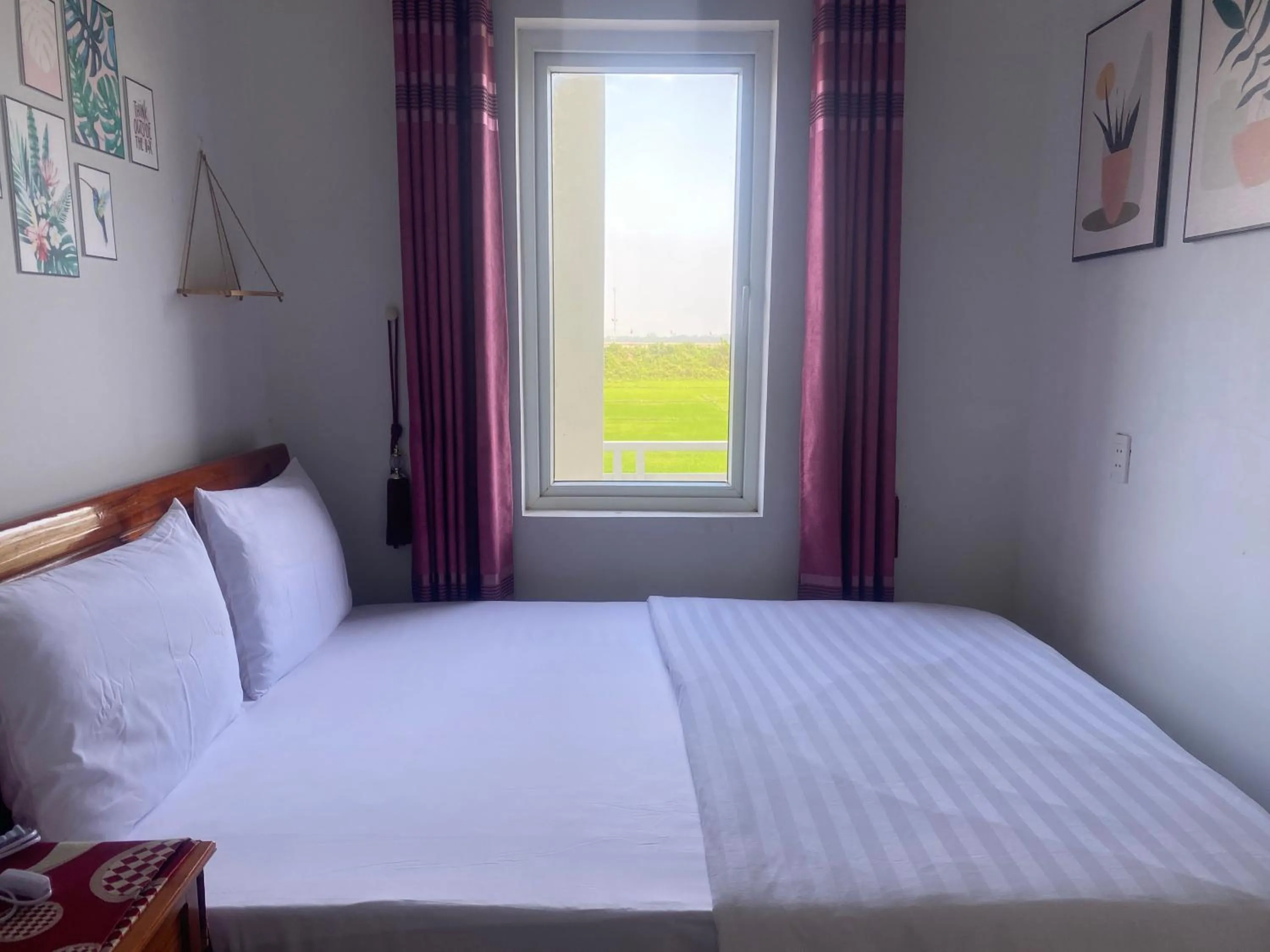 View (from property/room), Bed in Phong Nha - Tien's Cozy Homestay