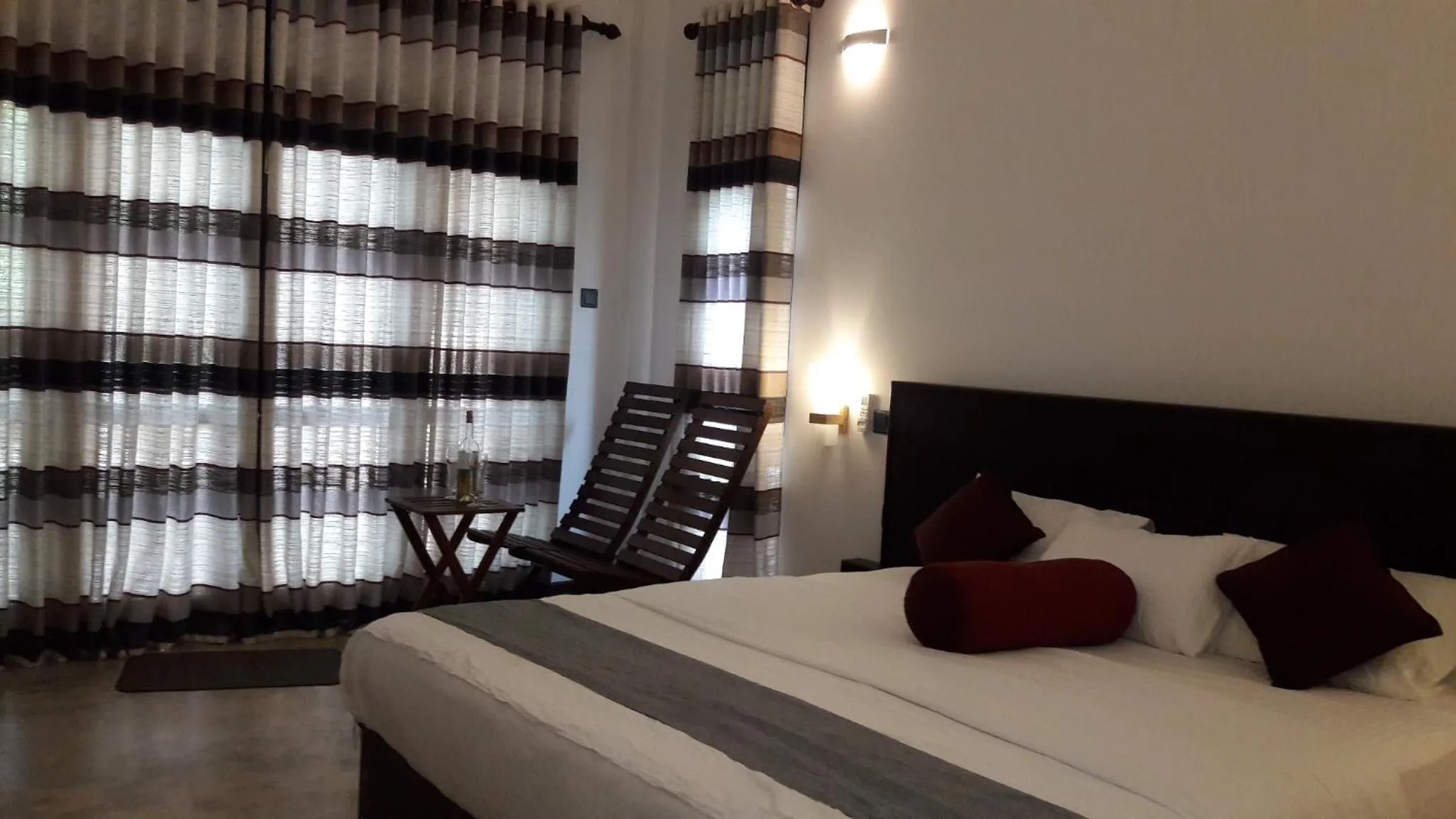 Bed in Amazing Villa