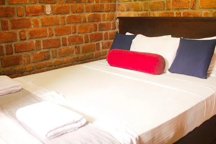 Bed in Amazing Villa