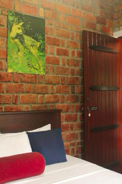 Bed in Amazing Villa