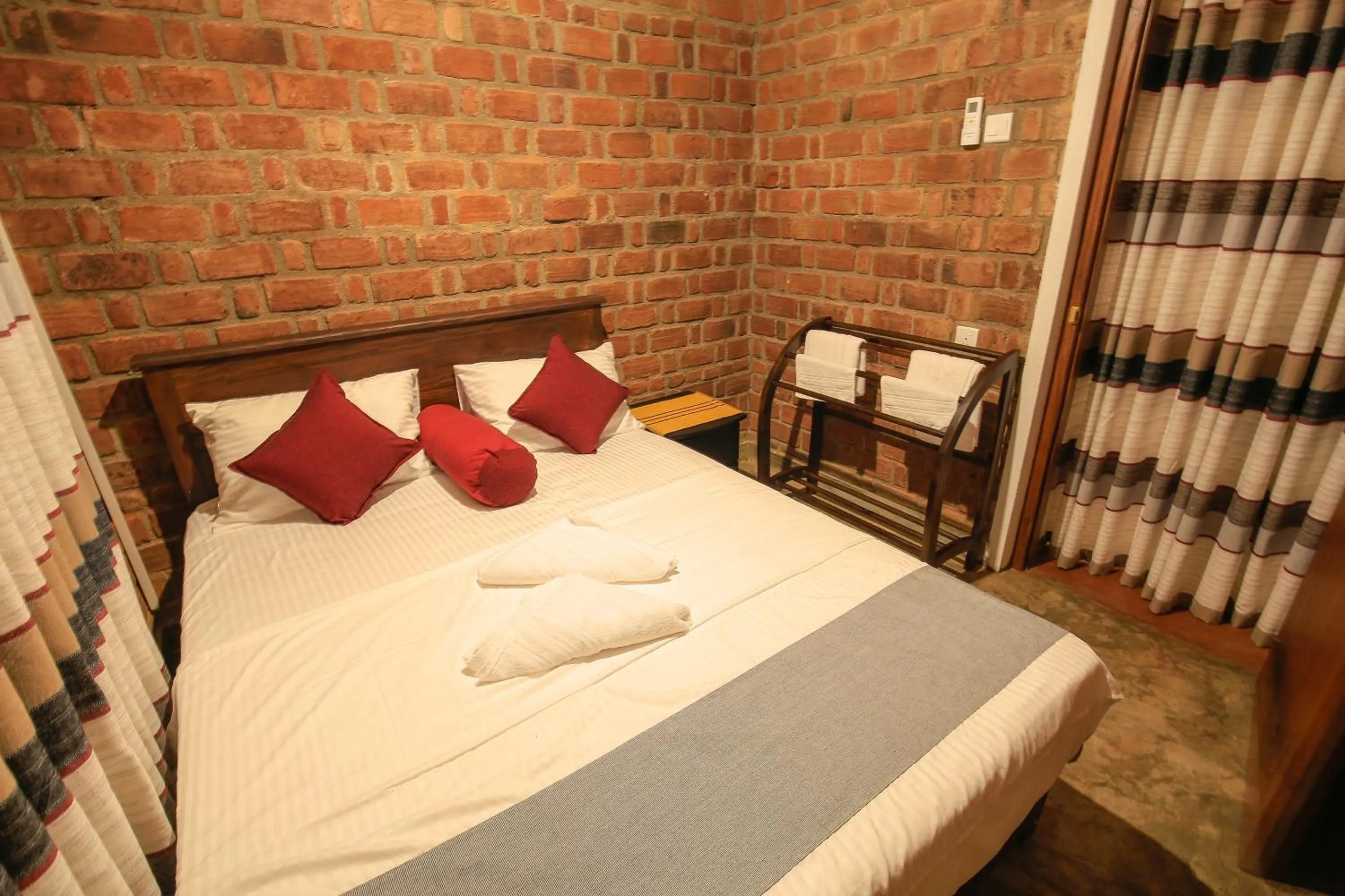 Bed in Amazing Villa