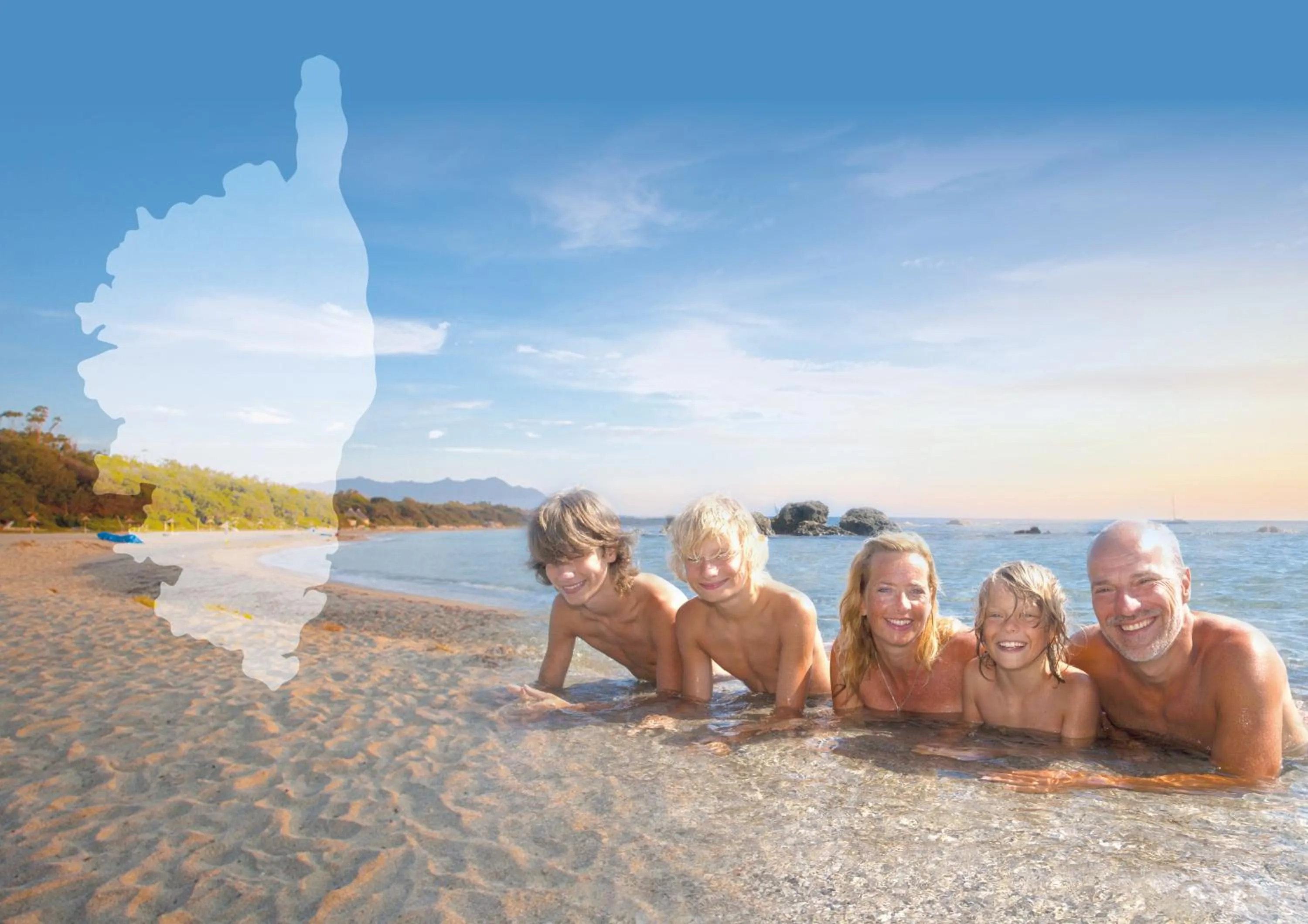 Natural landscape in BAGHEERA Village Naturiste