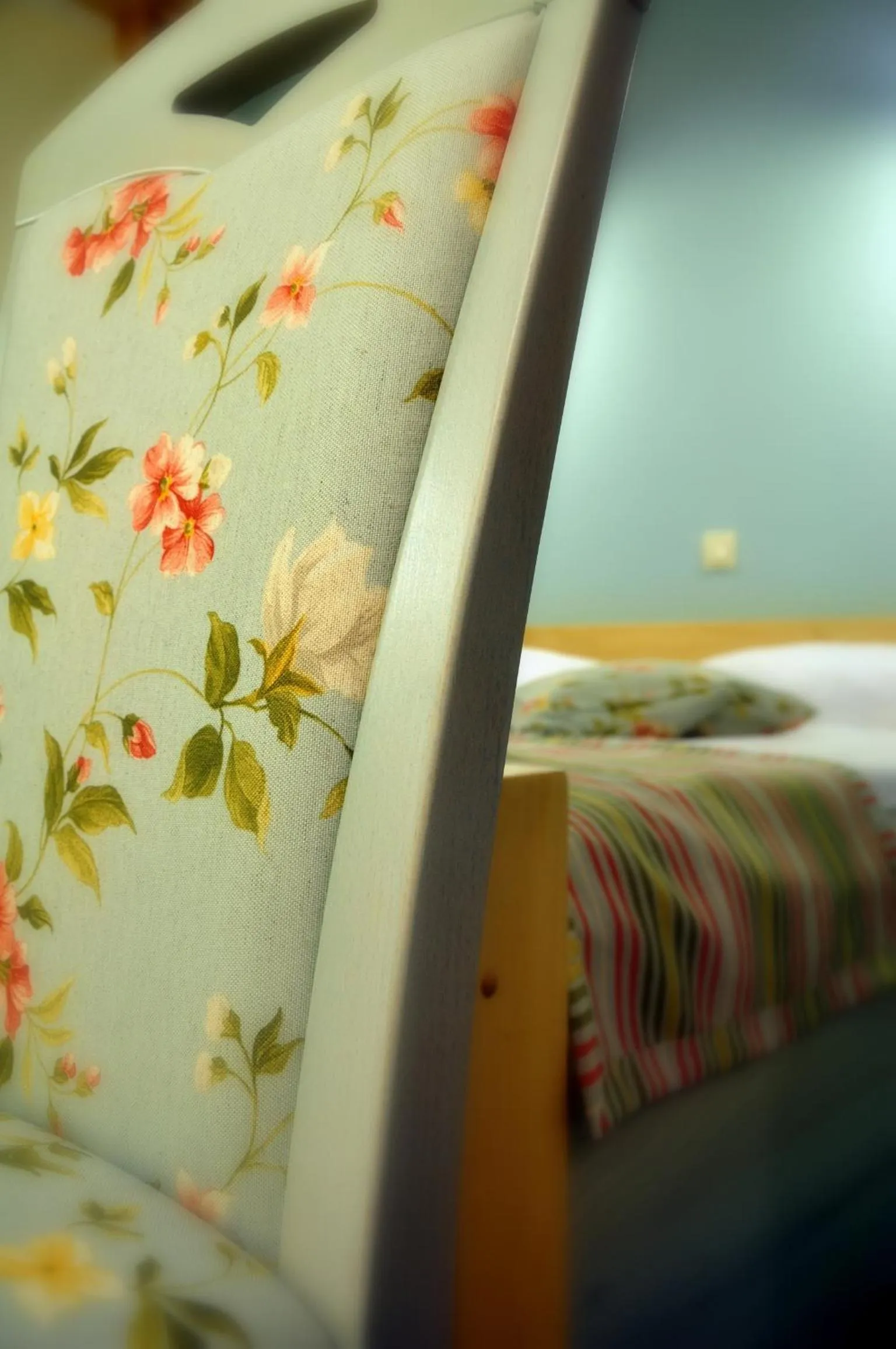 Decorative detail, Bed in Natura Amon