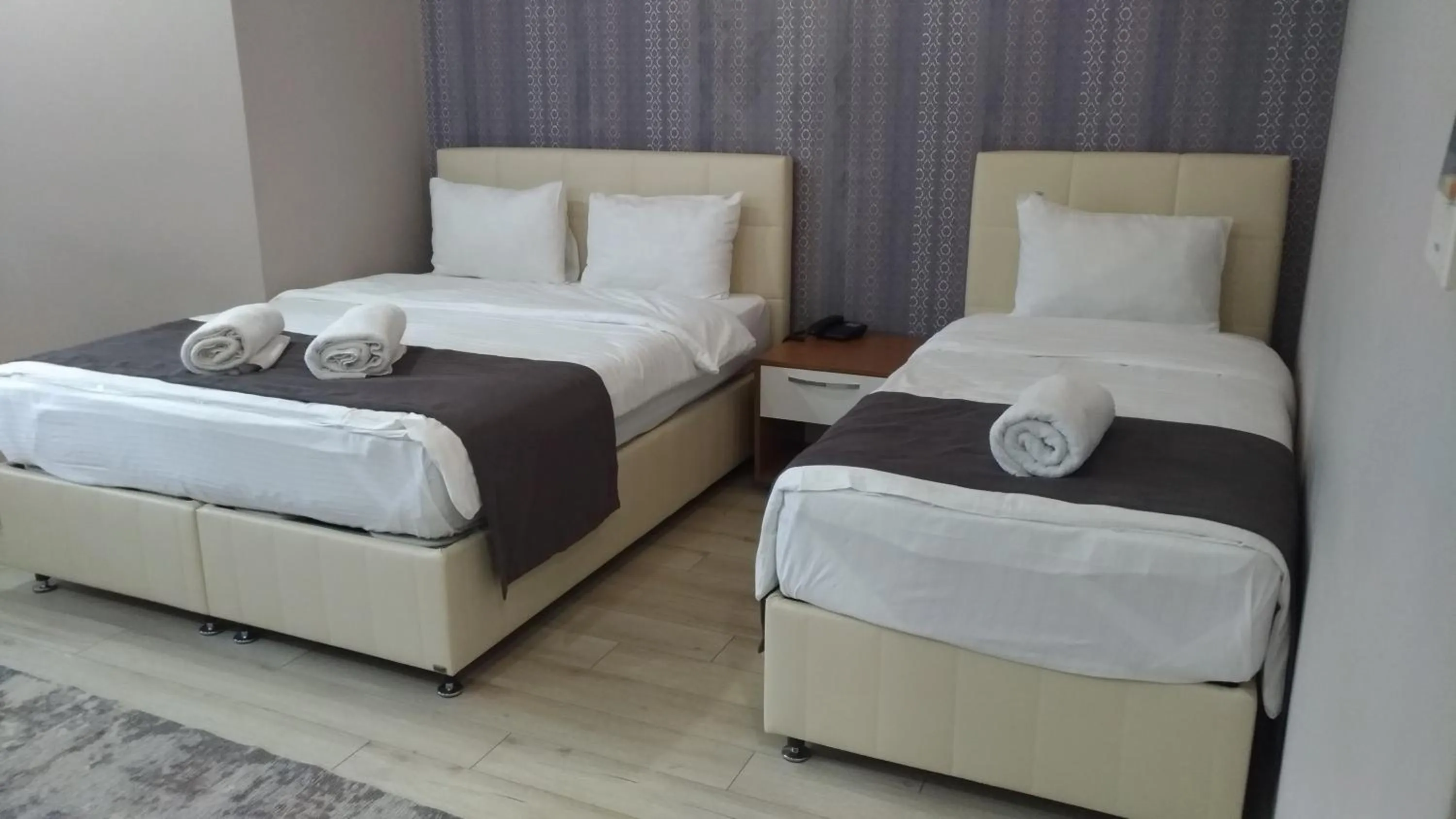 Bed in Grand Dost Hotel