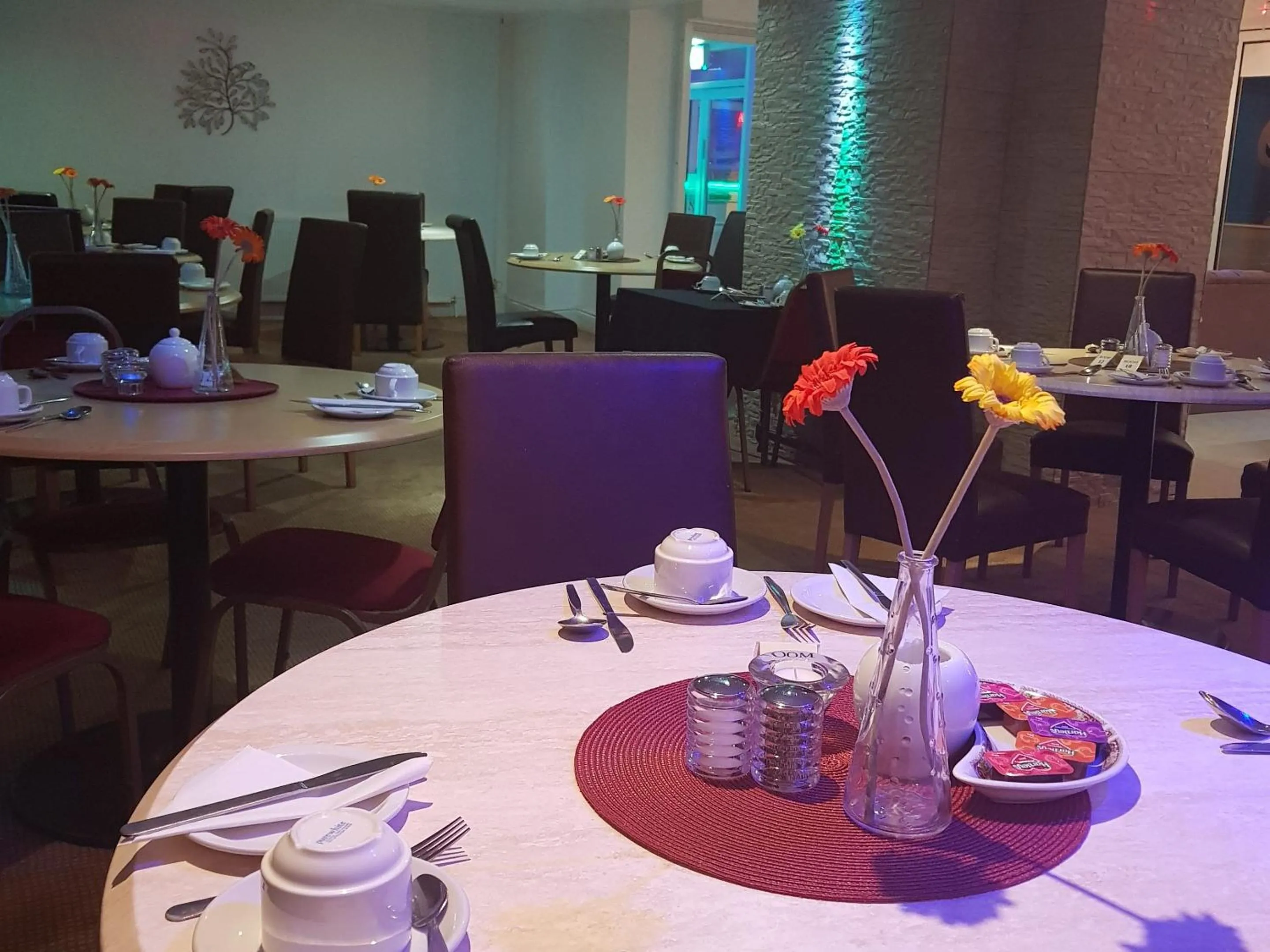 Dining area in The Royal Windsor Hotel