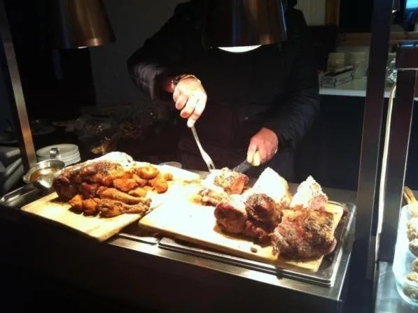 Dining area in The Royal Windsor Hotel