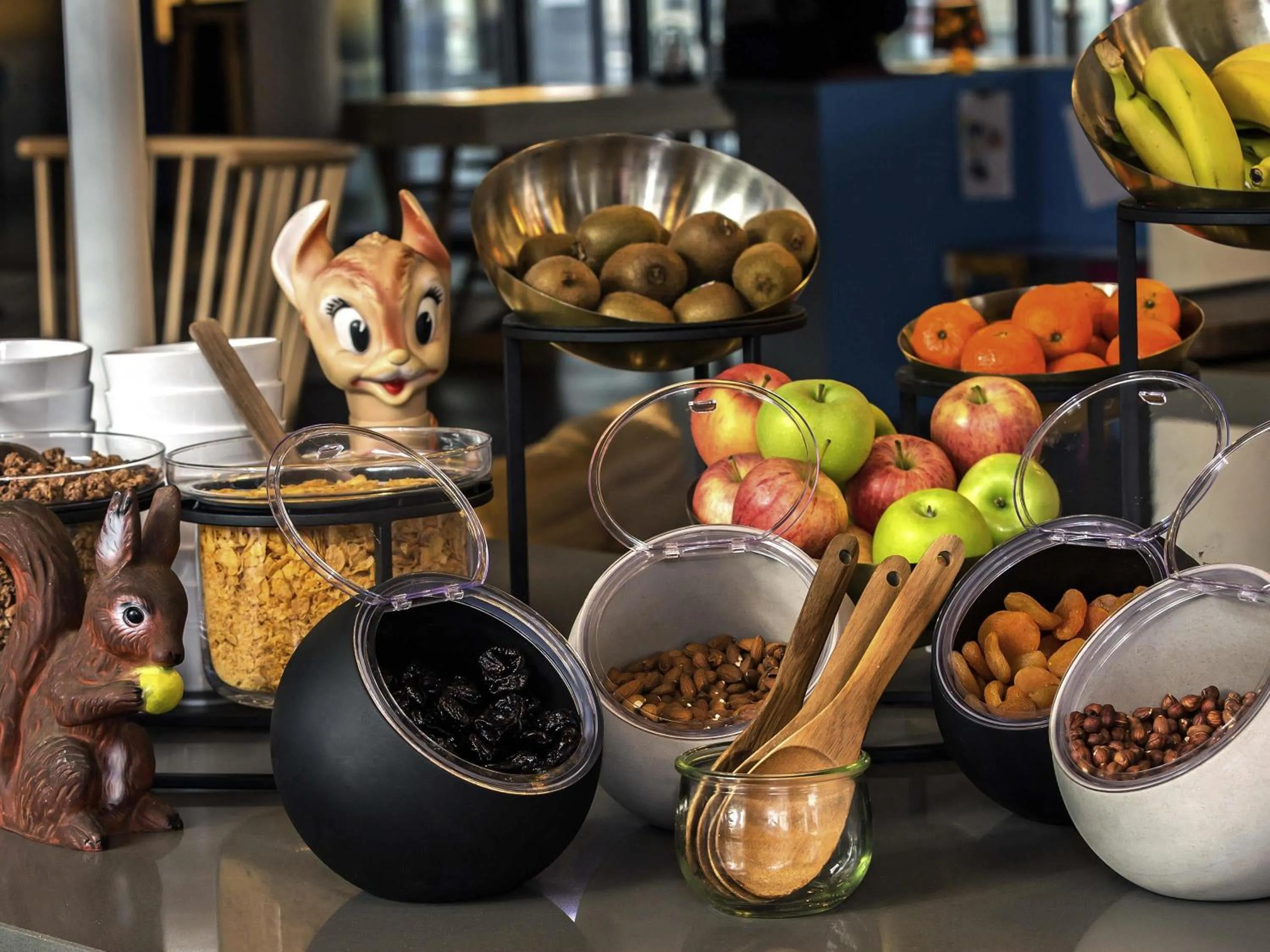 Breakfast in ibis Styles Genève Carouge