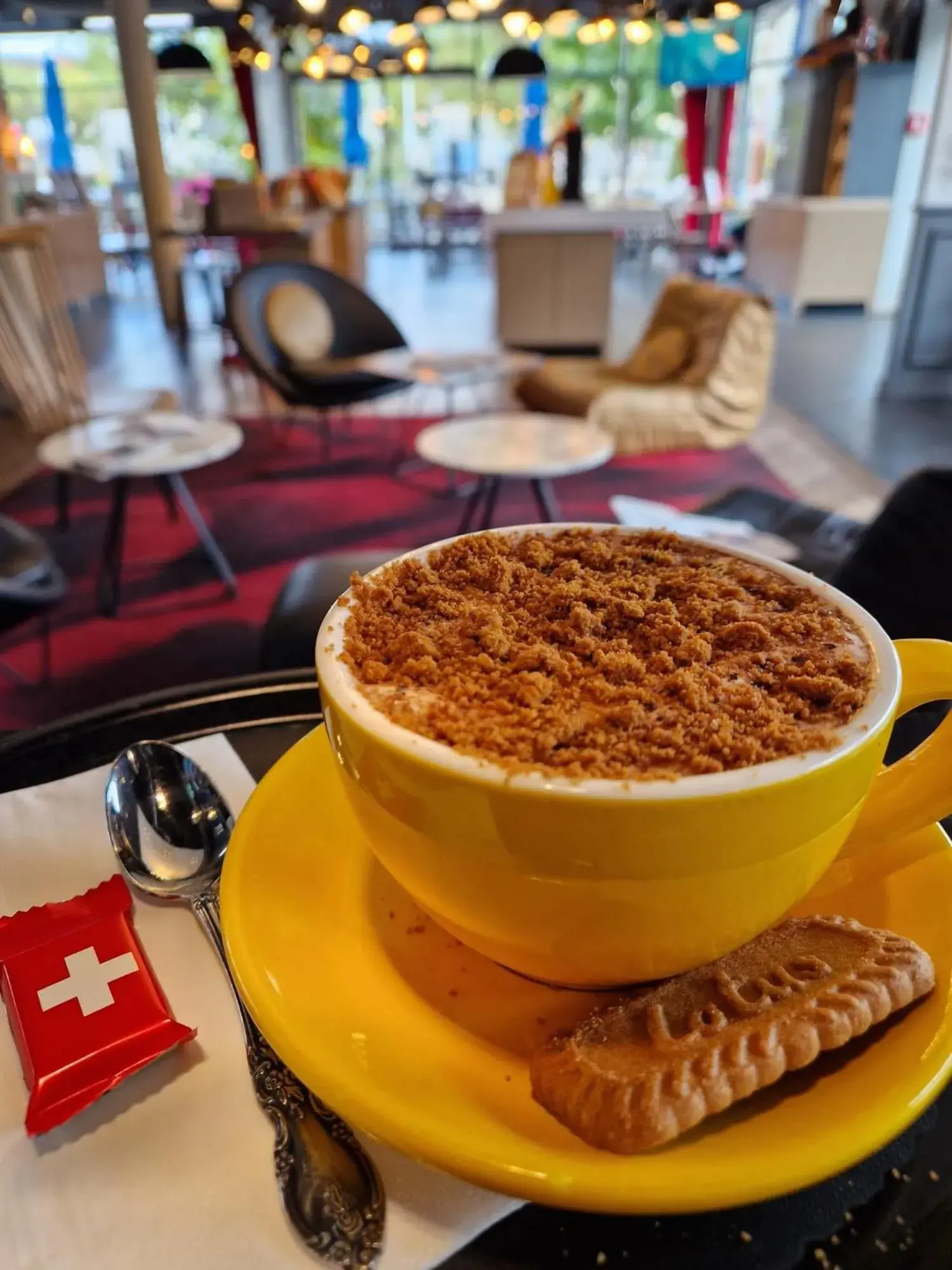 Lounge or bar in ibis Styles Genève Carouge Lounge or bar in ibis Styles Genève Carouge