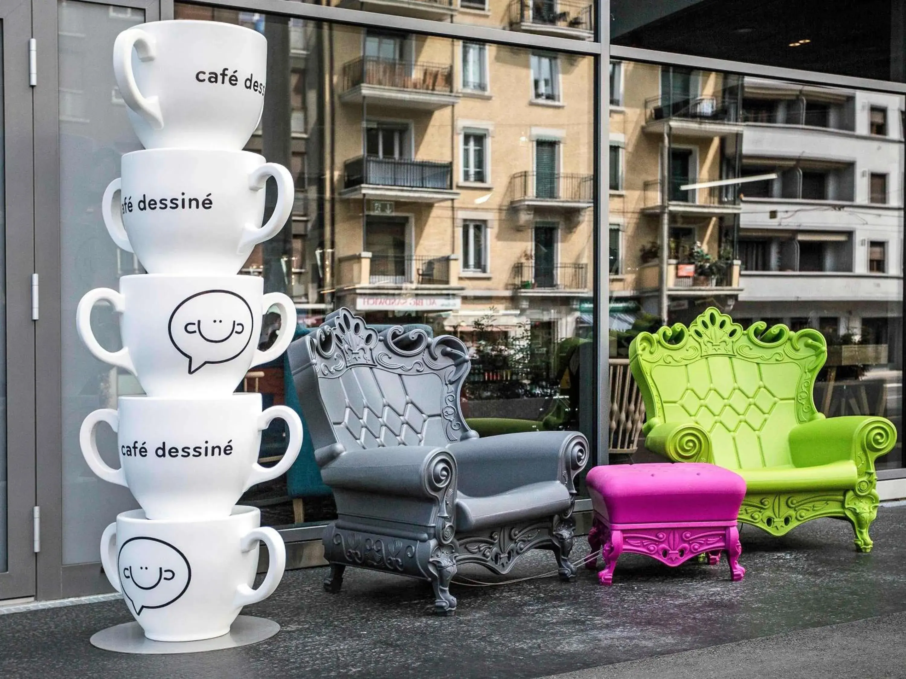 Property building in ibis Styles Genève Carouge Property building in ibis Styles Genève Carouge