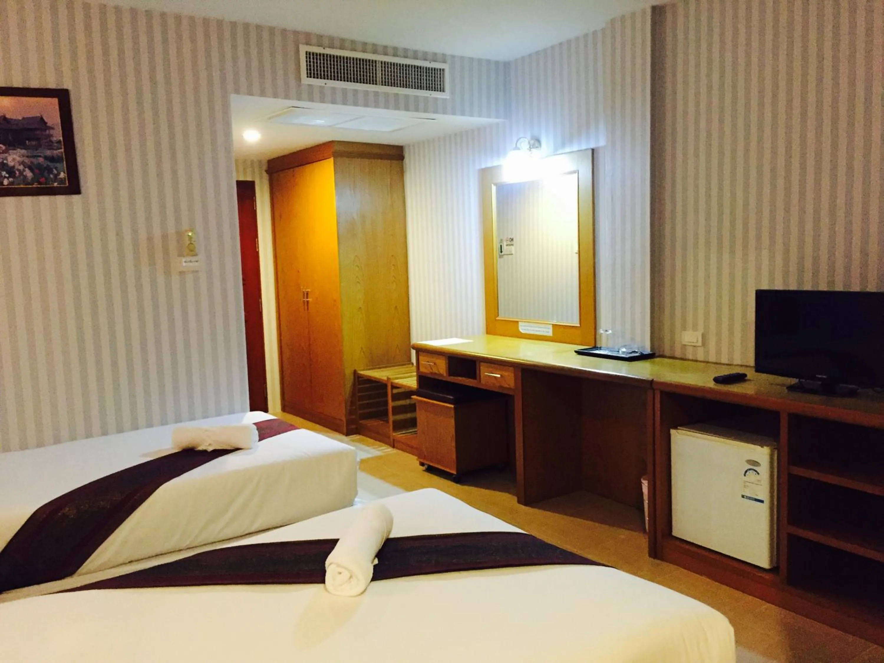 Photo of the whole room, Bed in Natural Samui Hotel